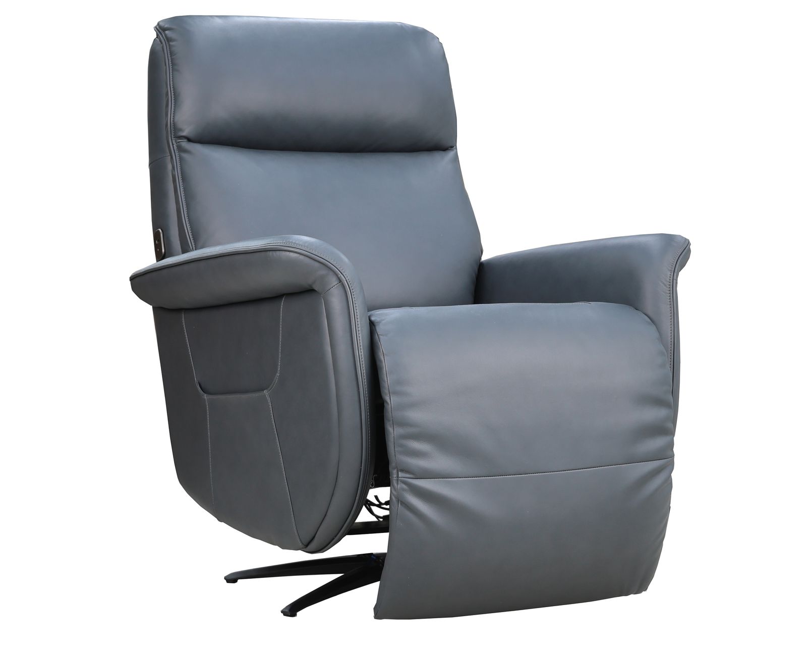 Haven Leather Zero Gravity Triple Power Swivel Recliner with Heat, Massage & Ventilation (2 colors) in stock - Haven Triple Power Swivel Recliner with Heat, Massage & Ventilation