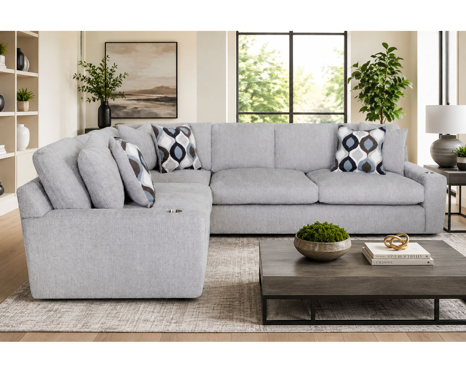 Venus 866 Two Piece Sectional Contemporary Comfort — Designed for the Way You Live - Professionally Designed. Beautifully Coordinated. Affordably Yours.