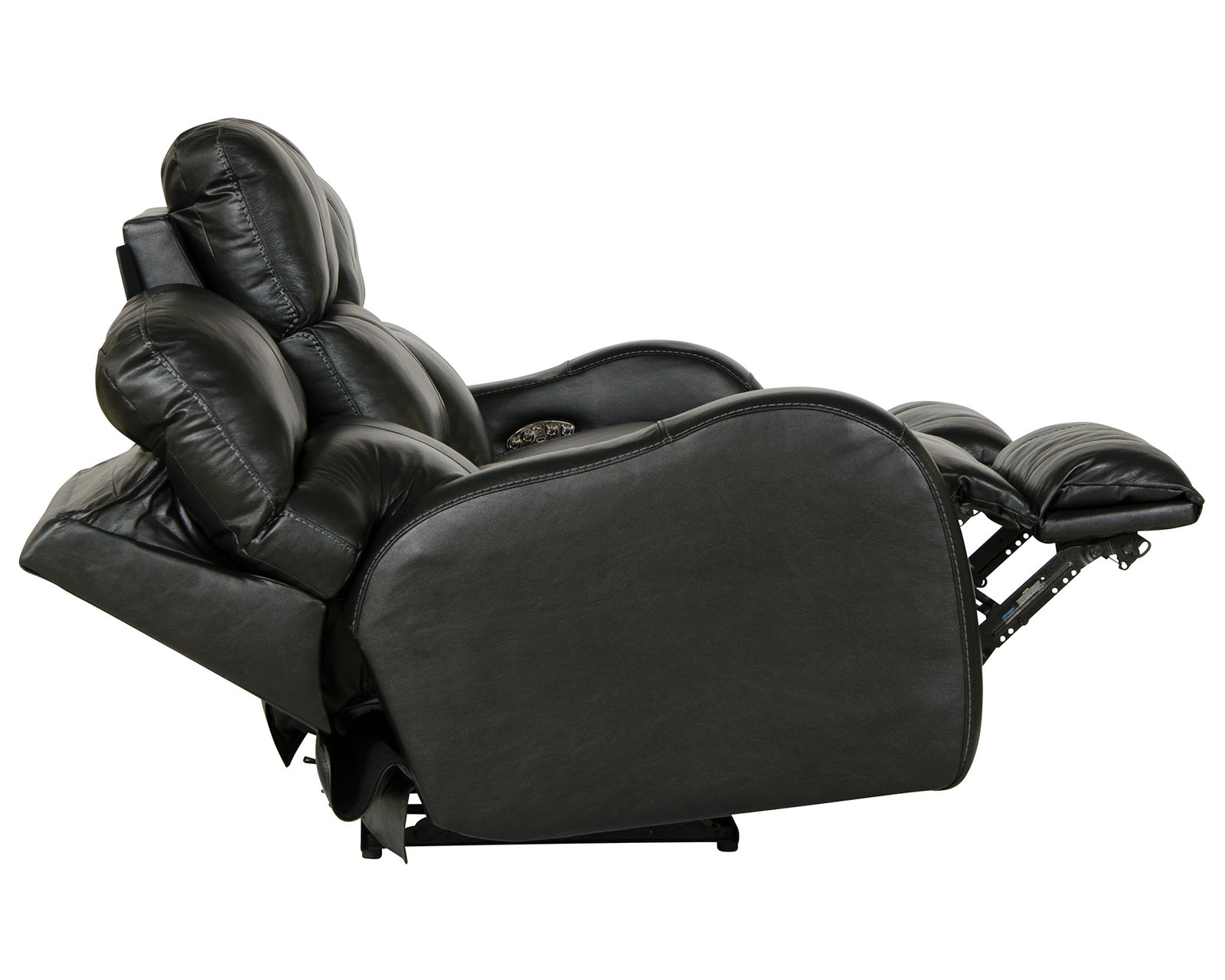 Angelo 83" Lay Flat Power Headrest Power Reclining Leather Sofa (two colors) - Relax Better. Live Better.