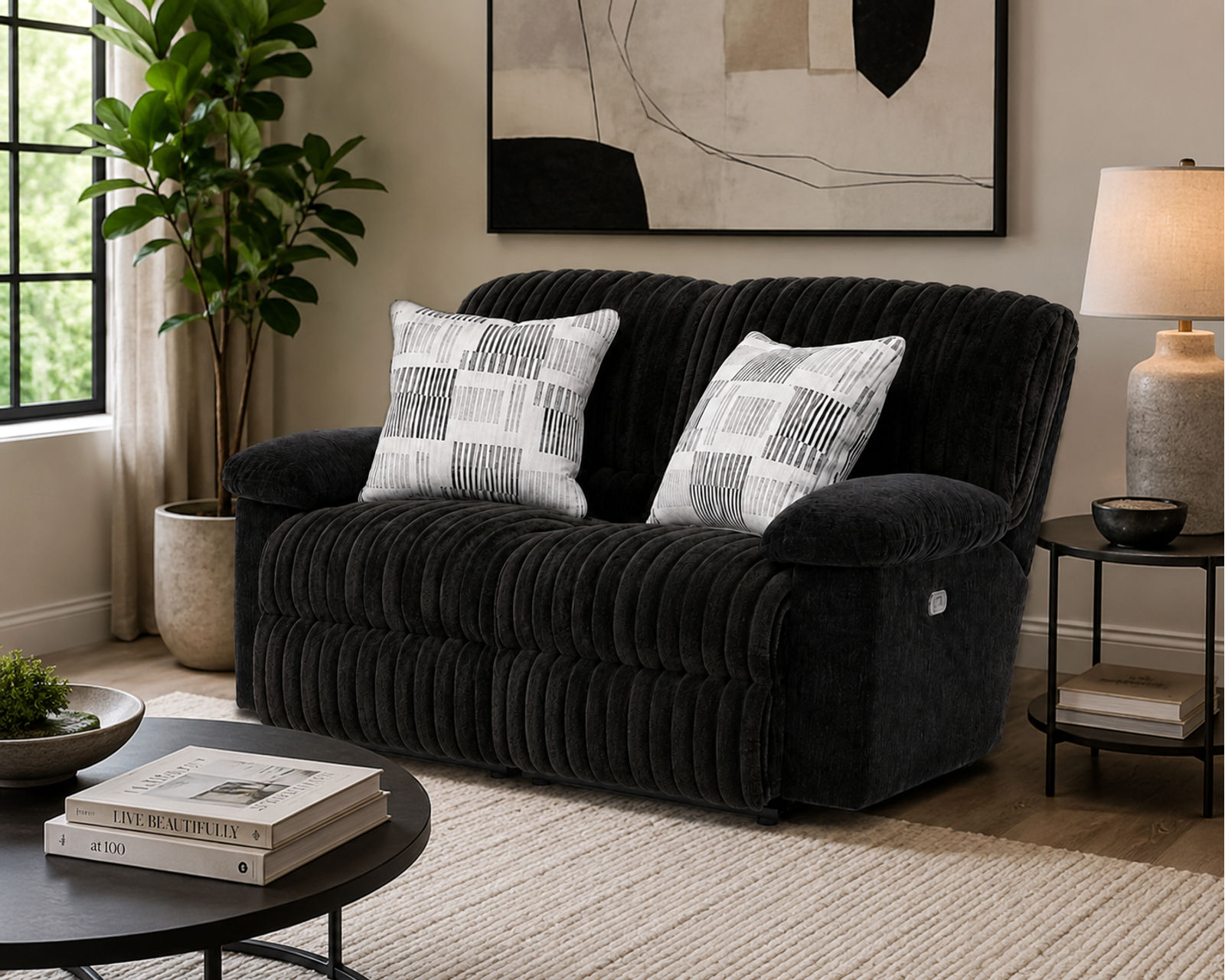 Comet 85" Lay Flat Reclining Sofa (includes pillows) - America's Favorite Way to Unwind.