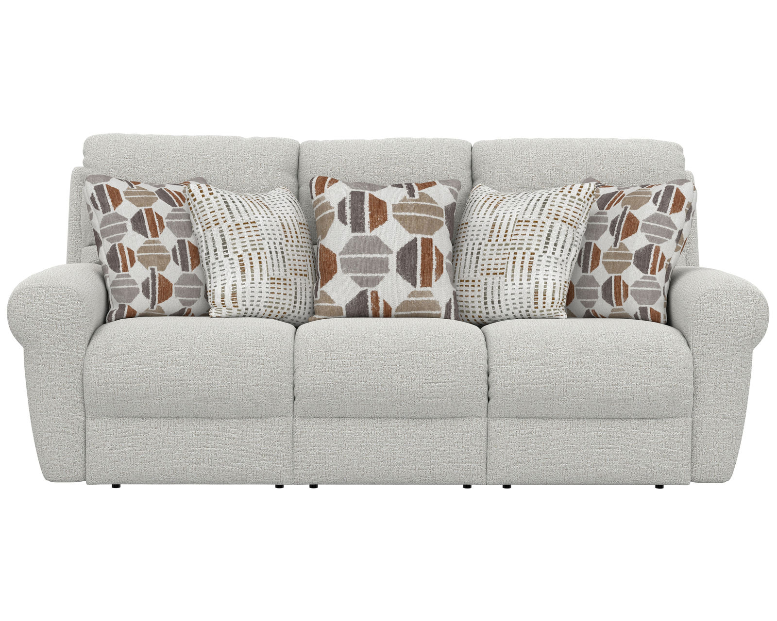 Kellen 113 Ecru Reclining Sofa - 86" (+2 colors) includes pillows