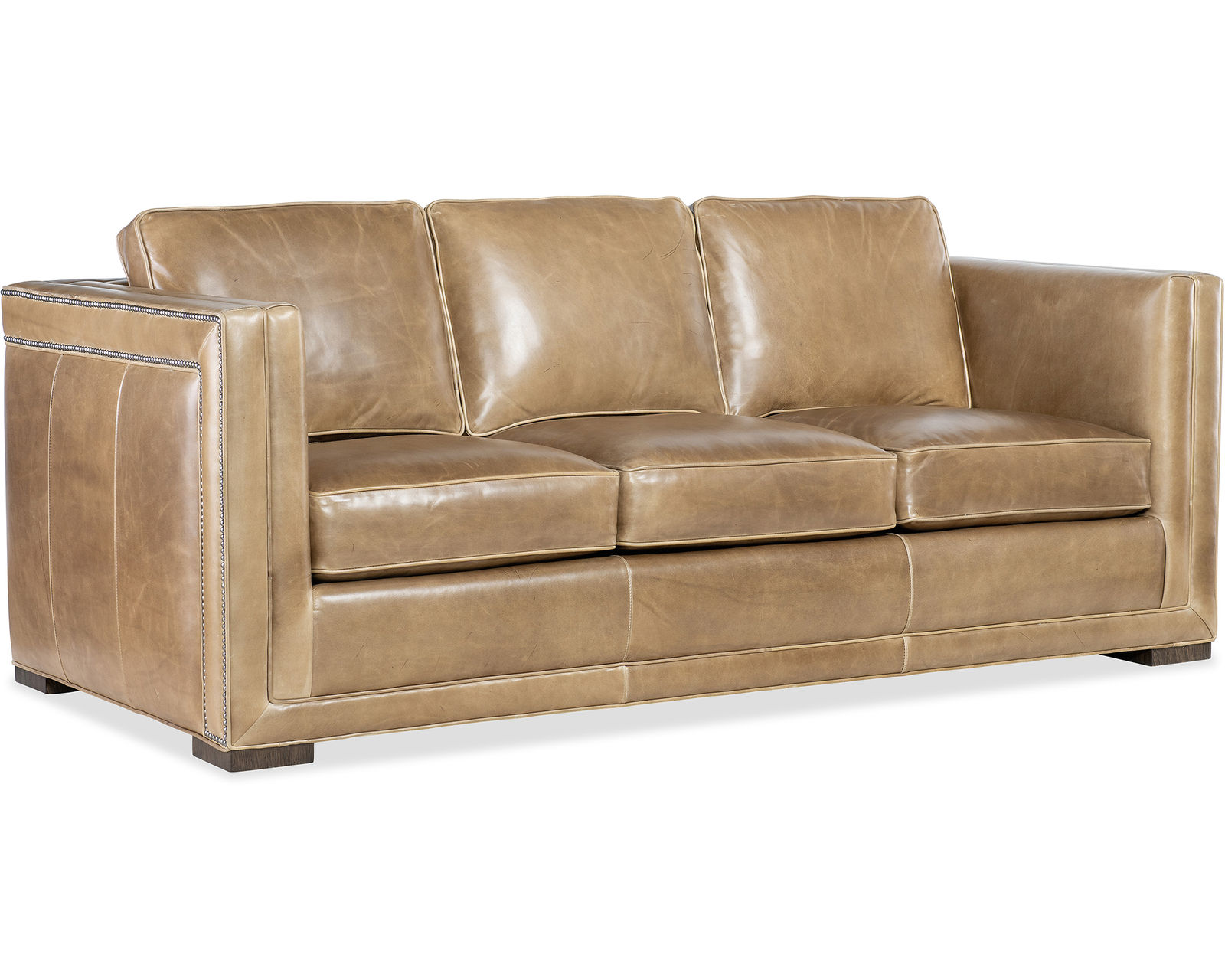 Bradington Young Ellary 663 Sofa (12 leathers) 8-Way Hand Tied