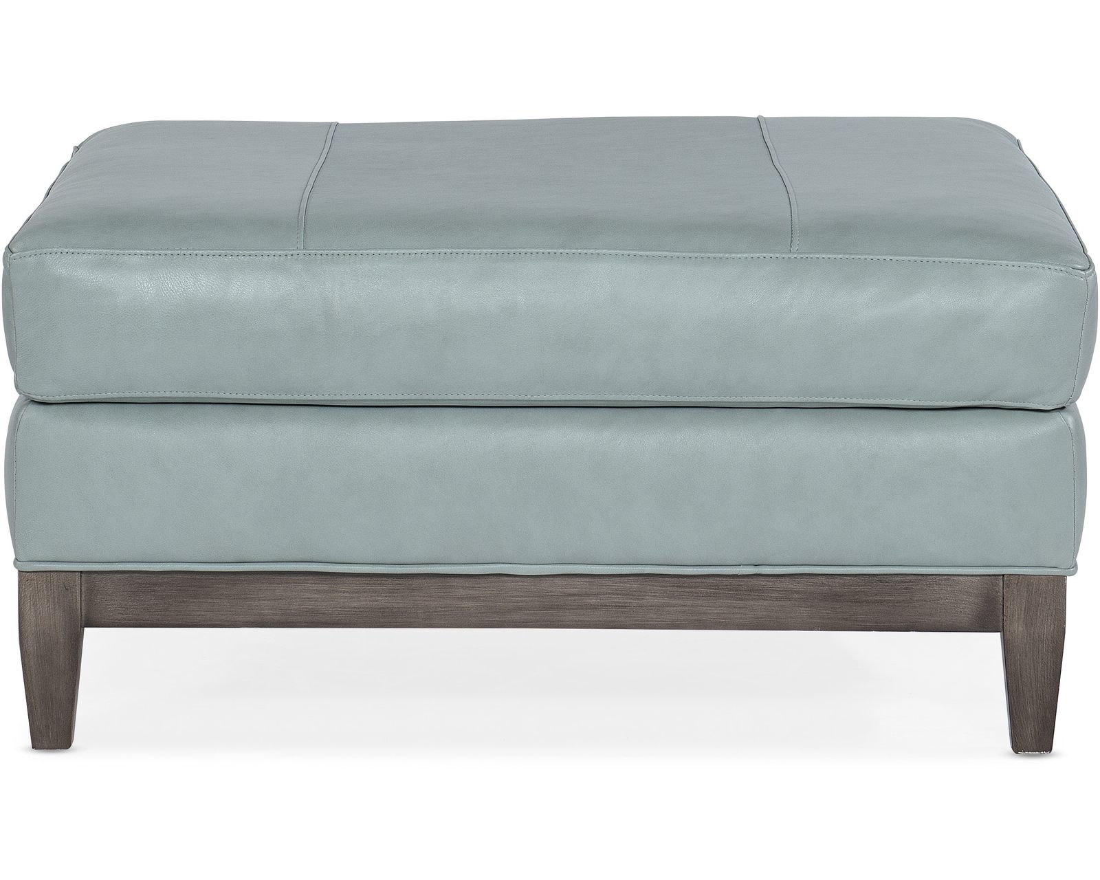 Bradington Young Noah 76" Studio Sofa (12 leathers) 8-Way Hand Tie - Noah 28" x 34" Ottoman