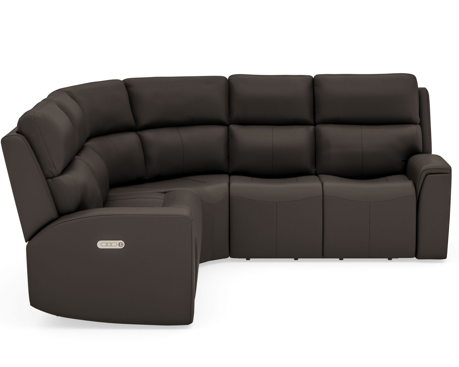 Jarvis Leather Power Reclining Sectional with Power Headrest (009-70) ZERO GRAVITY - In stock