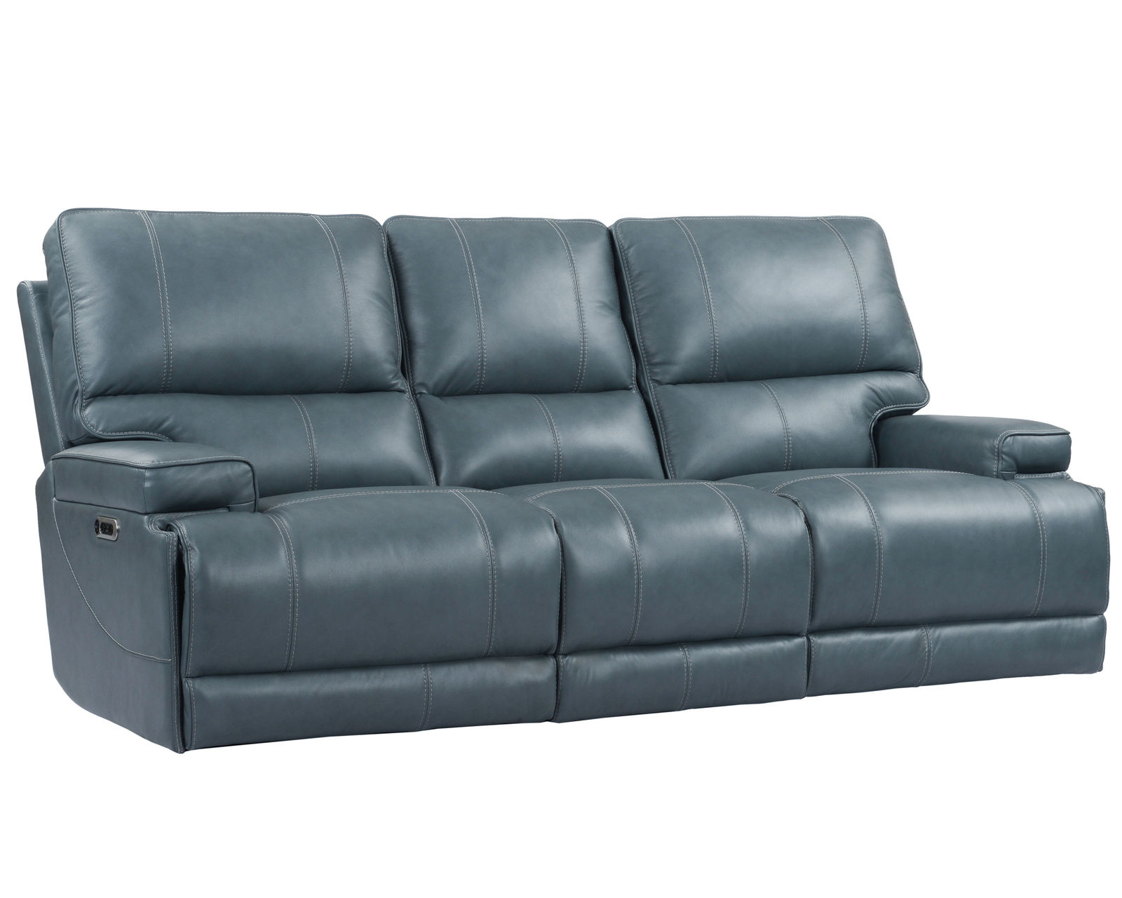 Whitman 89" FreeMotion Cordless Power Reclining Sofa (Battery Operated) Azure (In stock - Fast shipping) - Whitman FreeMotion Cordless Power Reclining Sofa (Battery Operated) in Verona Azure