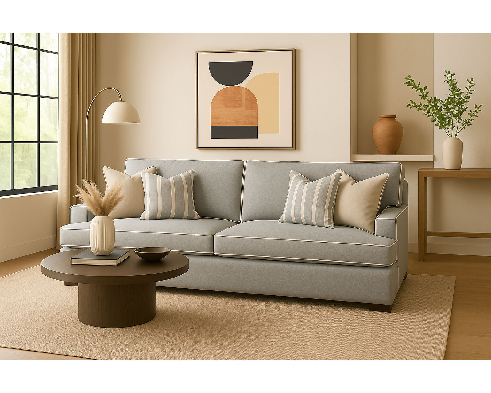 Bridgetown 88" or 97" Sofa (+69 fabrics) - Bridgetown 88" Sofa (Two cushions)