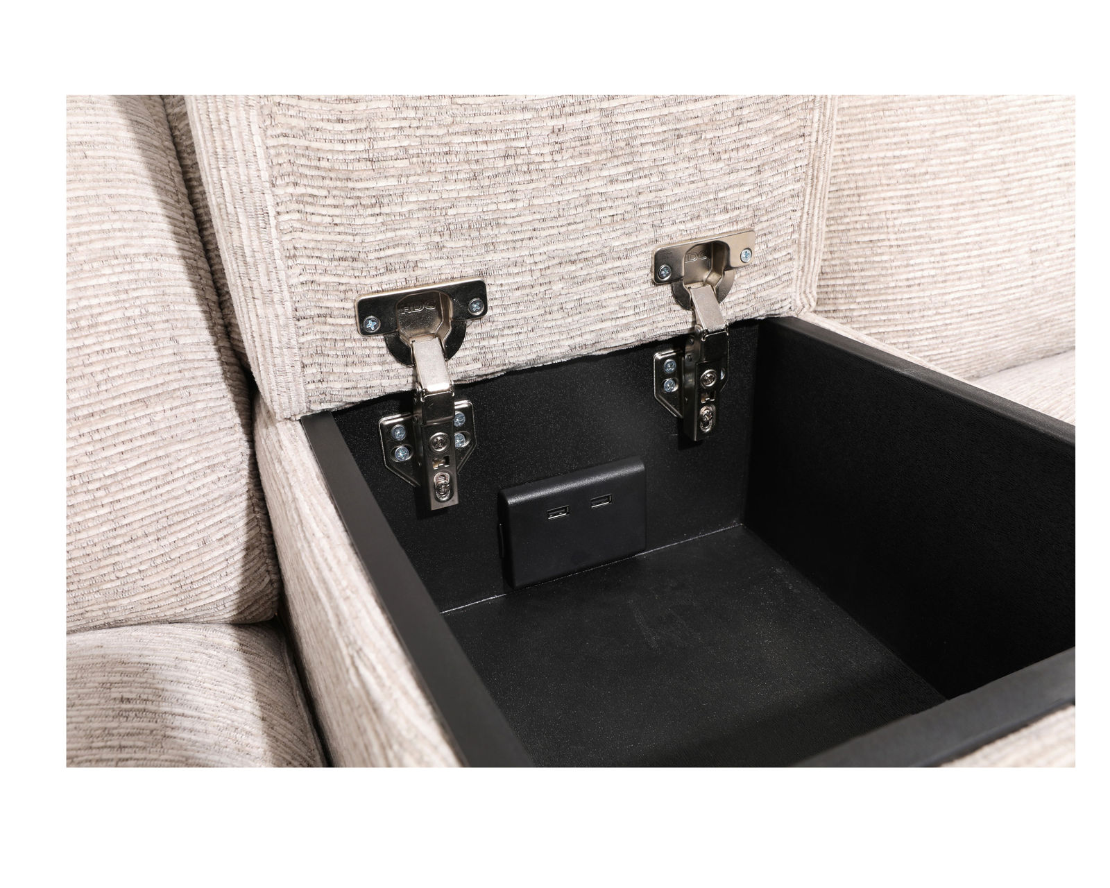 Buster Dual Reclining 90" Sofa (In stock - Fast shipping) - Includes center console with storage - usb charging and metal cupholders