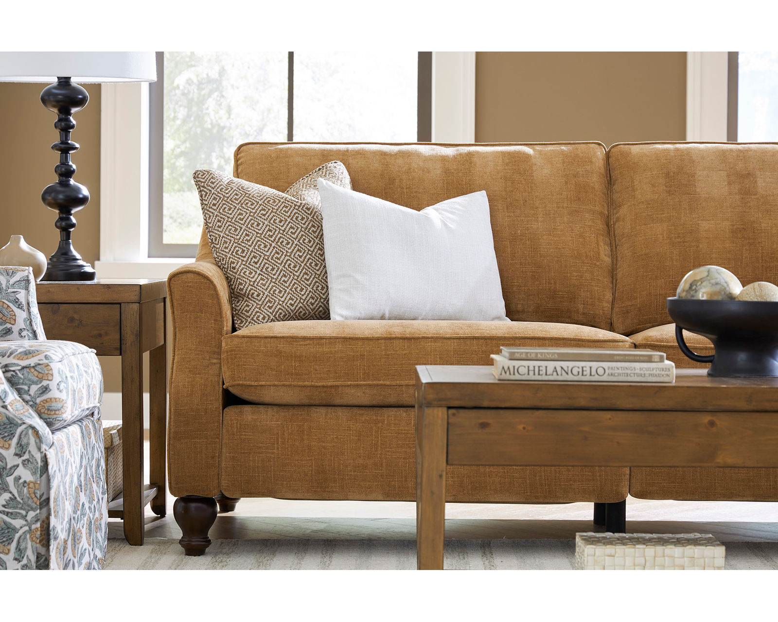Adeline 84" Incliner Sofa (+50 fabrics) - Adeline 84" Incliner Sofa