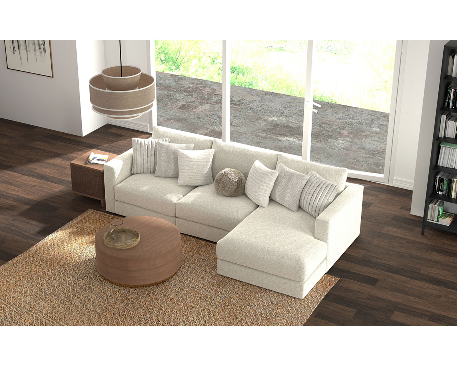 Ritzy 2235 Modular Sectional (includes all pillows) - Built to Handle Life. Designed to Enjoy It.