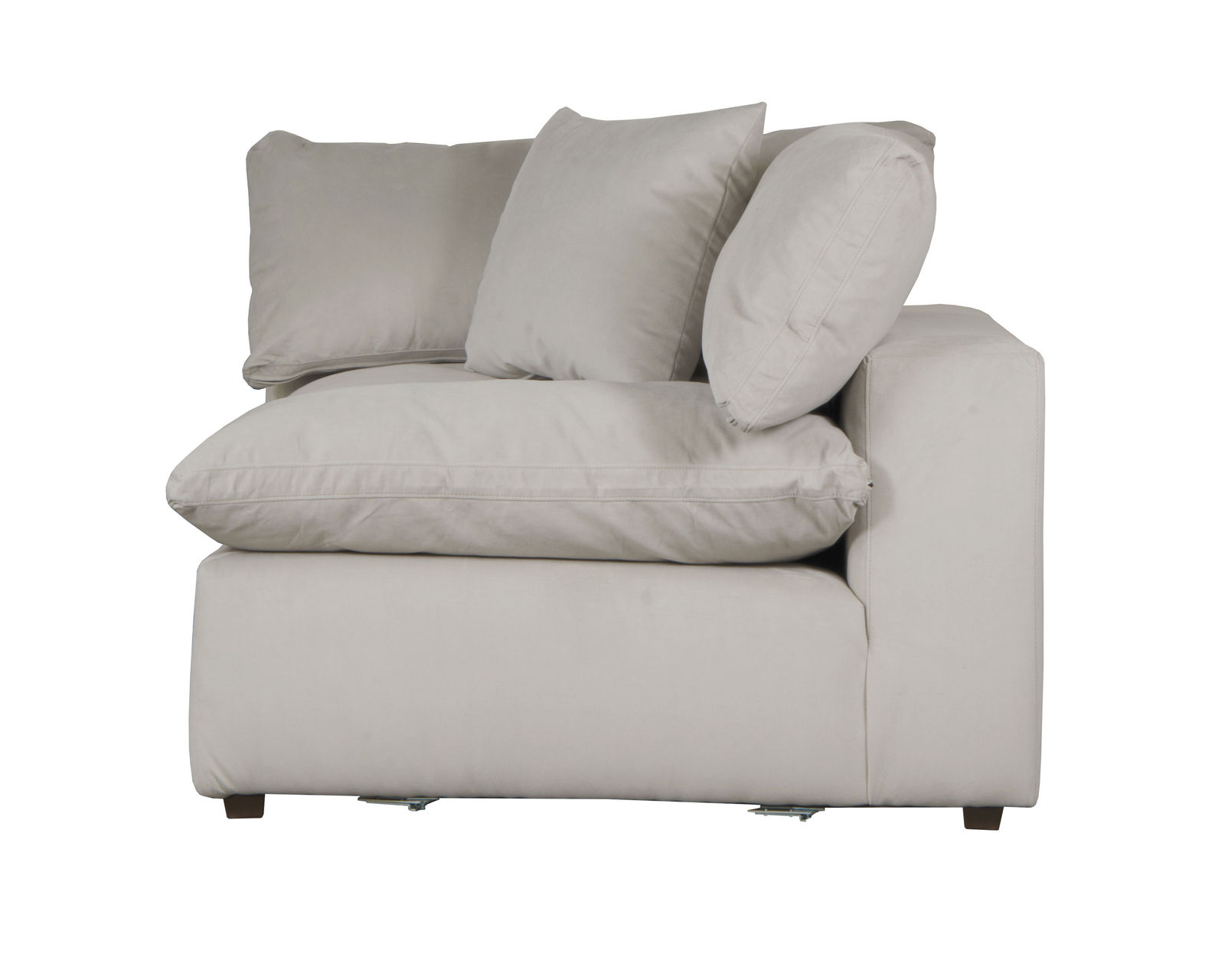 Posh Modular Sectional ( high performance fabric) includes pillows - 2 colors - Posh Corner