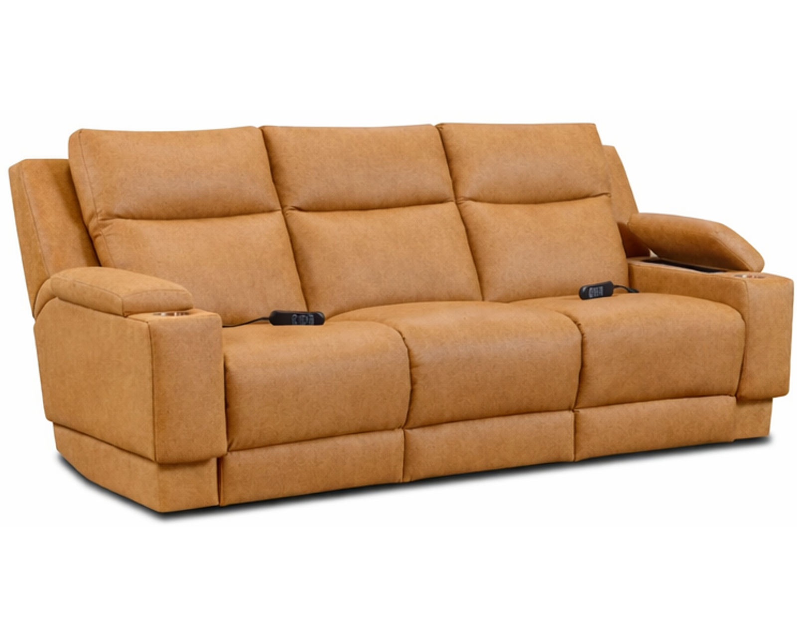 Bellaire 377 Triple Power Zero Gravity Reclining Sofa with Center Drop-Down Table (+100 fabrics and leathers) - 	Bellaire Triple Power Zero Gravity Reclining Sofa with Dropdown Table