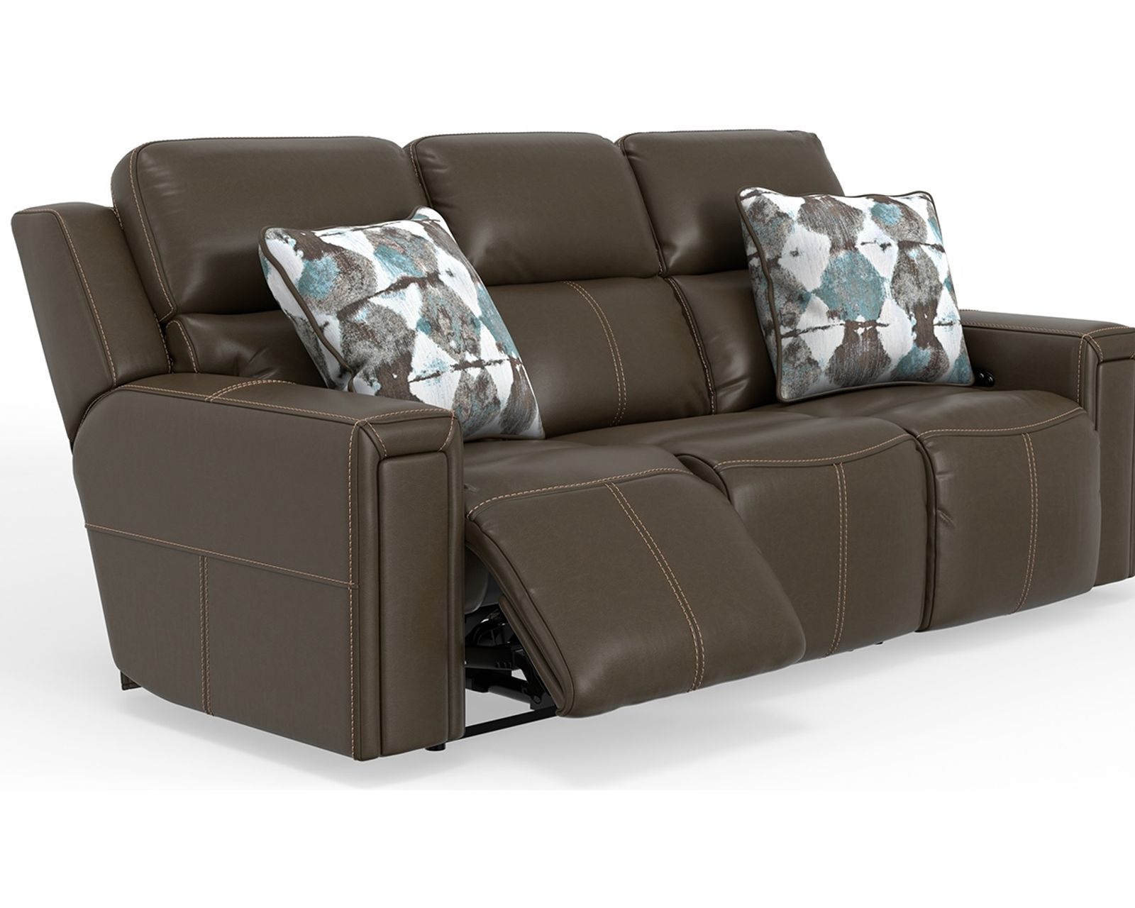 Arezzo 87" Zero Gravity Power Headrest Power Reclining Leather Sofa (Two colors) - Your New Favorite Place to Relax.