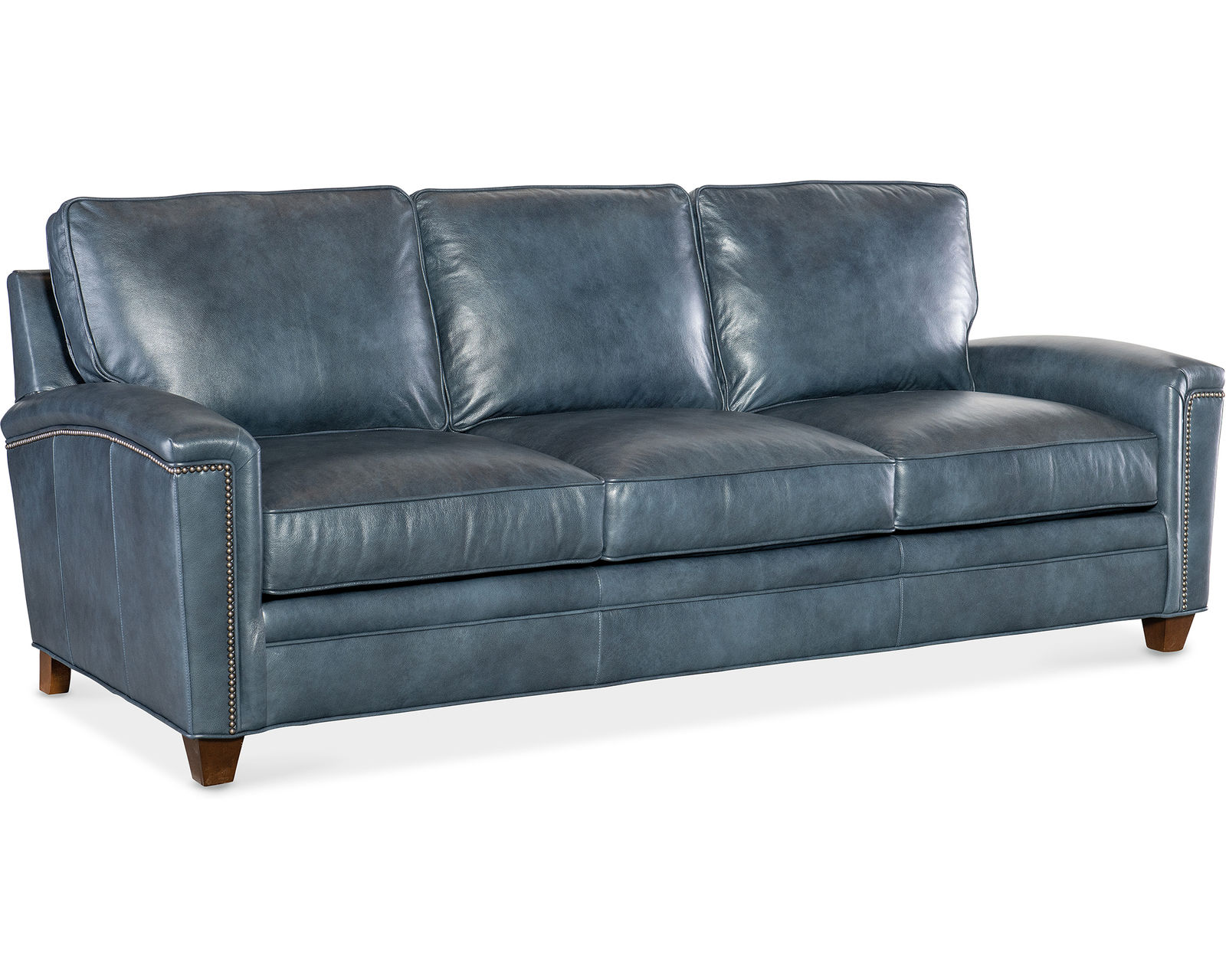Bradington Young Oliver 448 Sofa (12 leathers) 8-Way Hand Tie