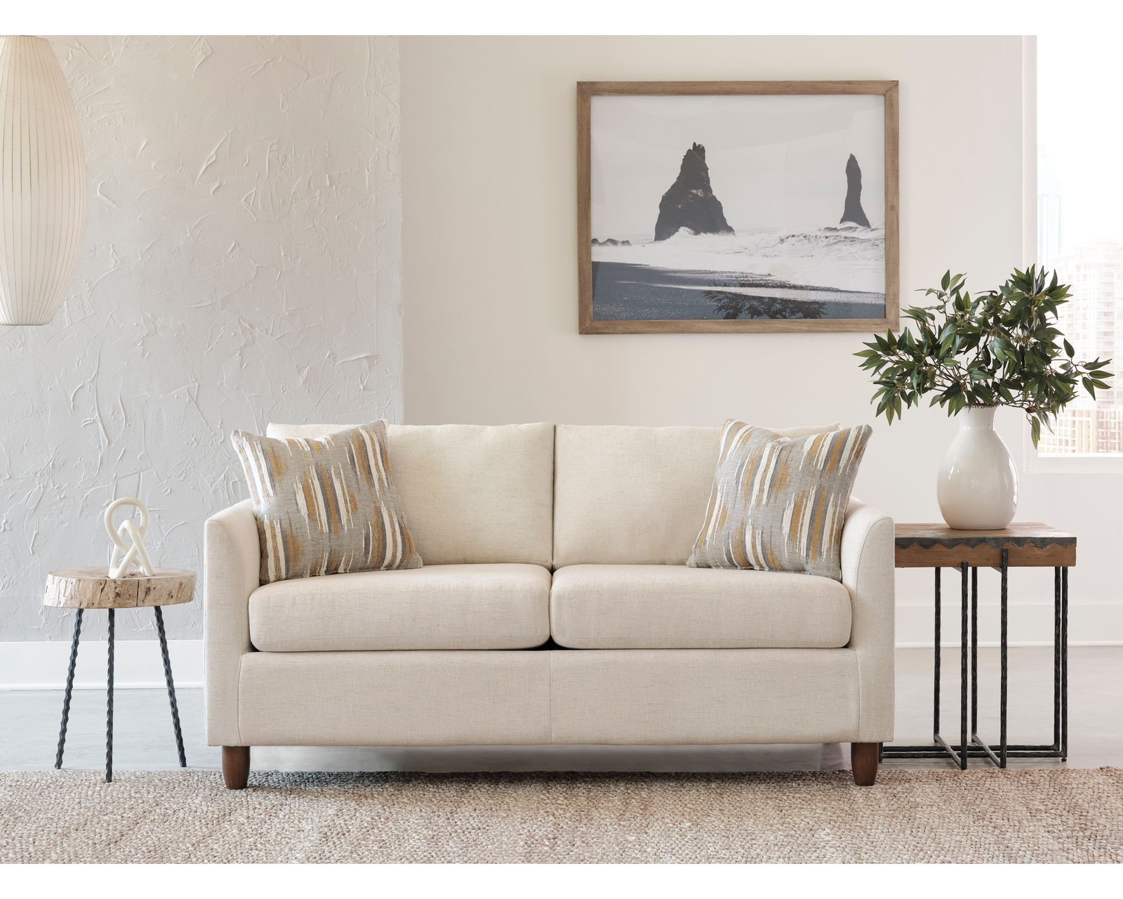 Bayment 77" Sofa (+100 fabrics) - Bayment Stationary Sofa
