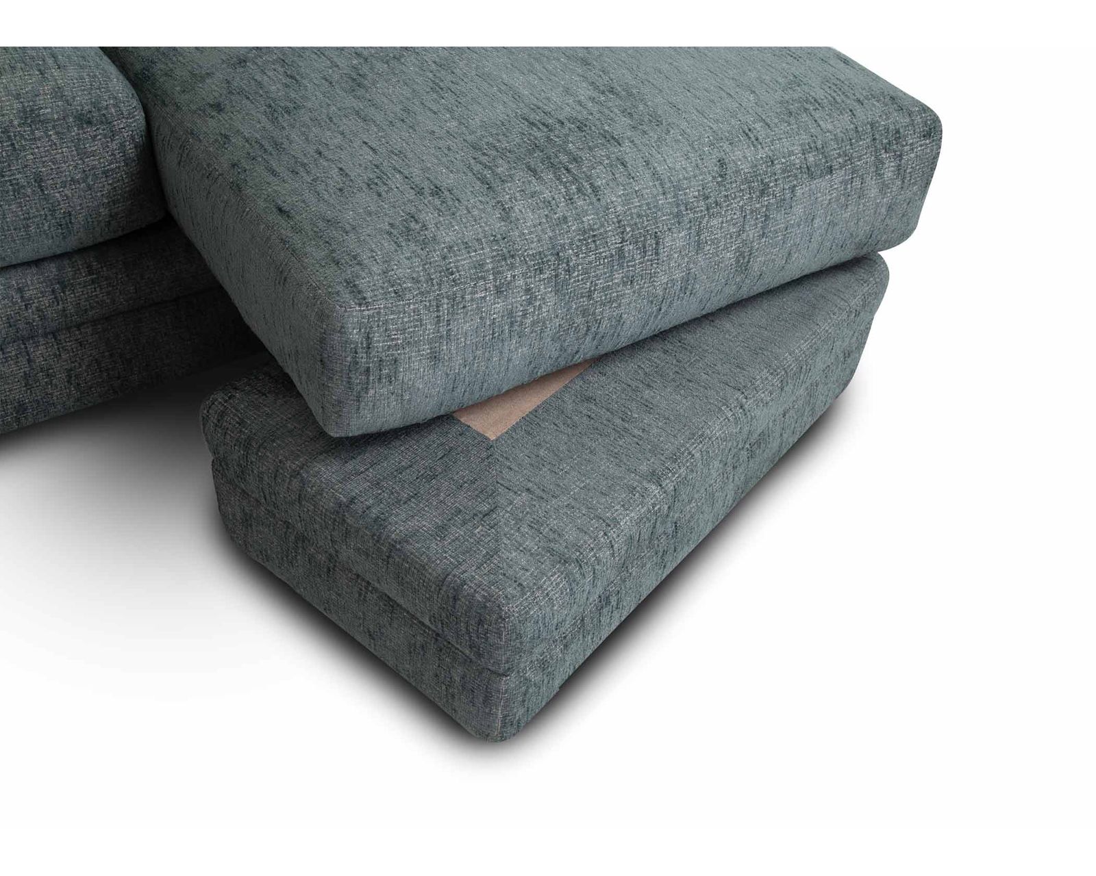 Emerald 99" Reversible Chaise Sofa (Bold Color. Flexible Comfort. One Sofa Designed Around You) - Reversible Chaise for the Left or Right Side