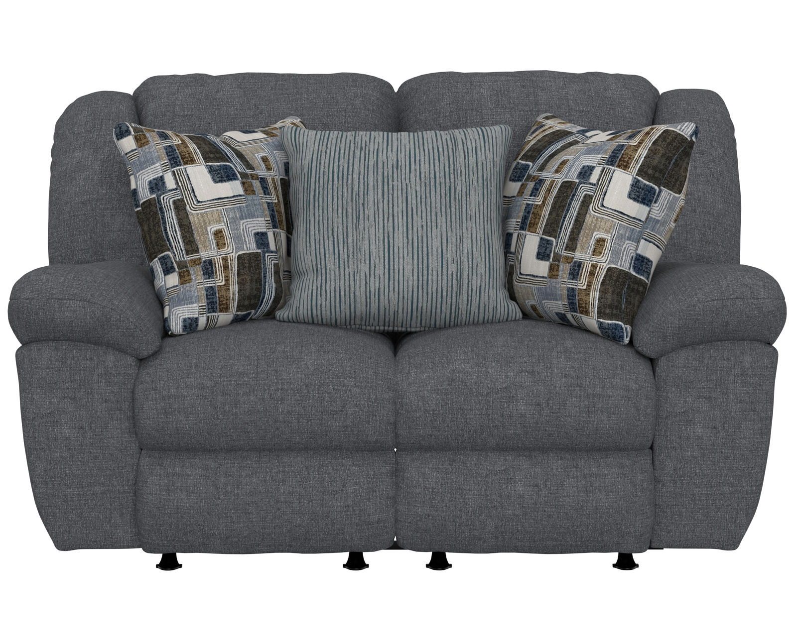 Trifecta 165 Triple Reclining Sofa with Drop Down Table (+2 colors) 90"