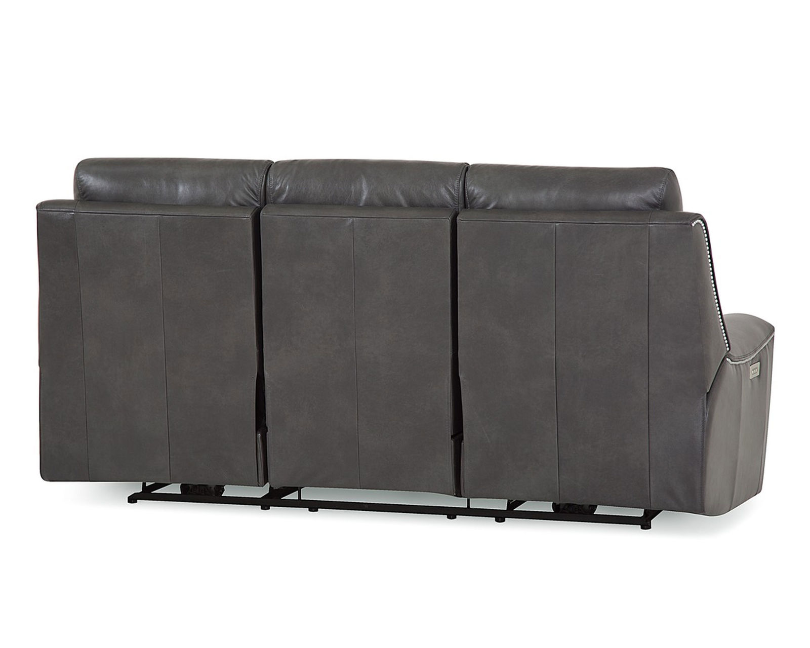Hastings 41068 Power Headrest Power Reclining 87" Sofa (Made to order) - Taller occupants will enjoy the 41" back height and extended footrests
