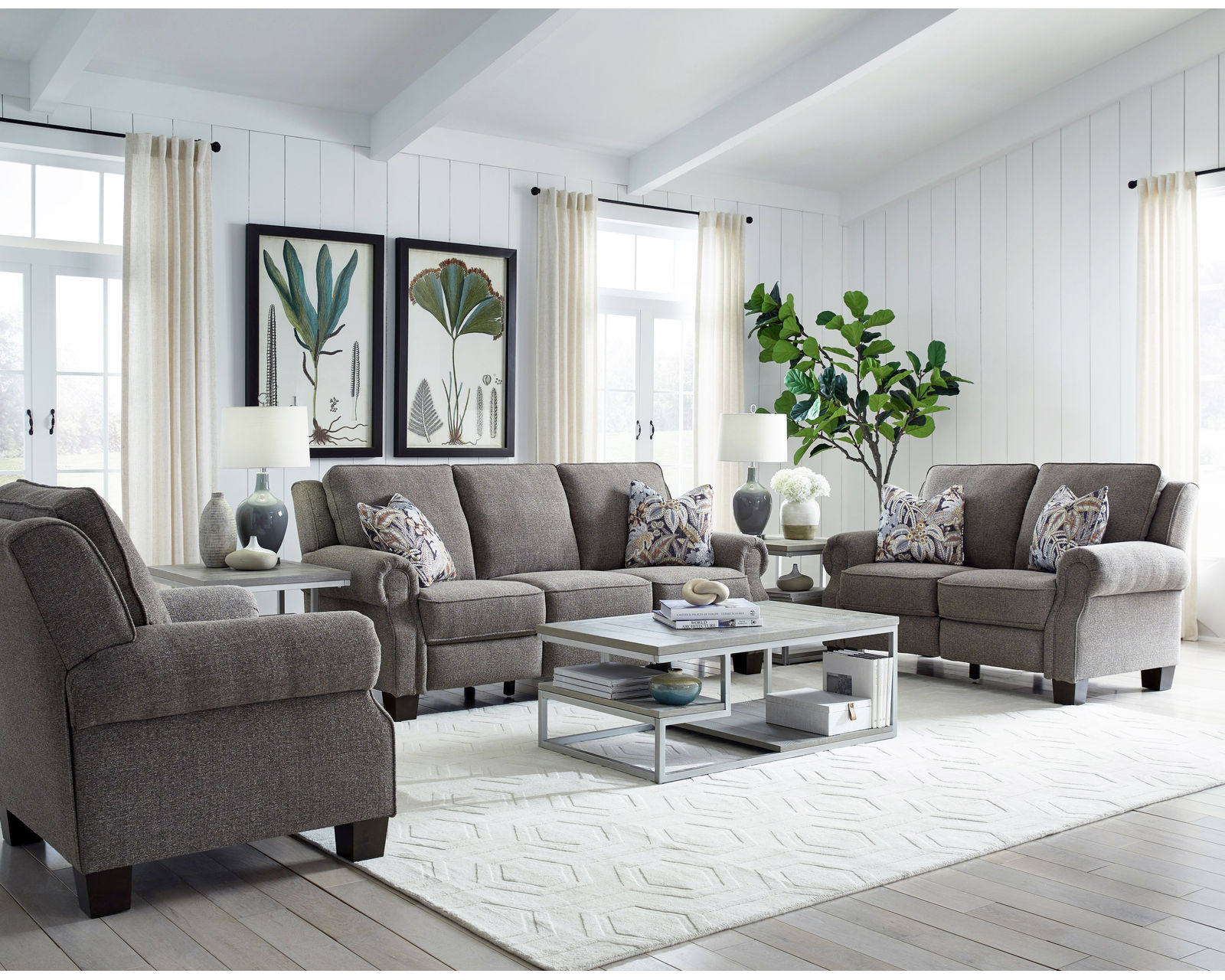 Bedford Park 678 Power Headrest Power Reclining Sofa (84") +140 colors