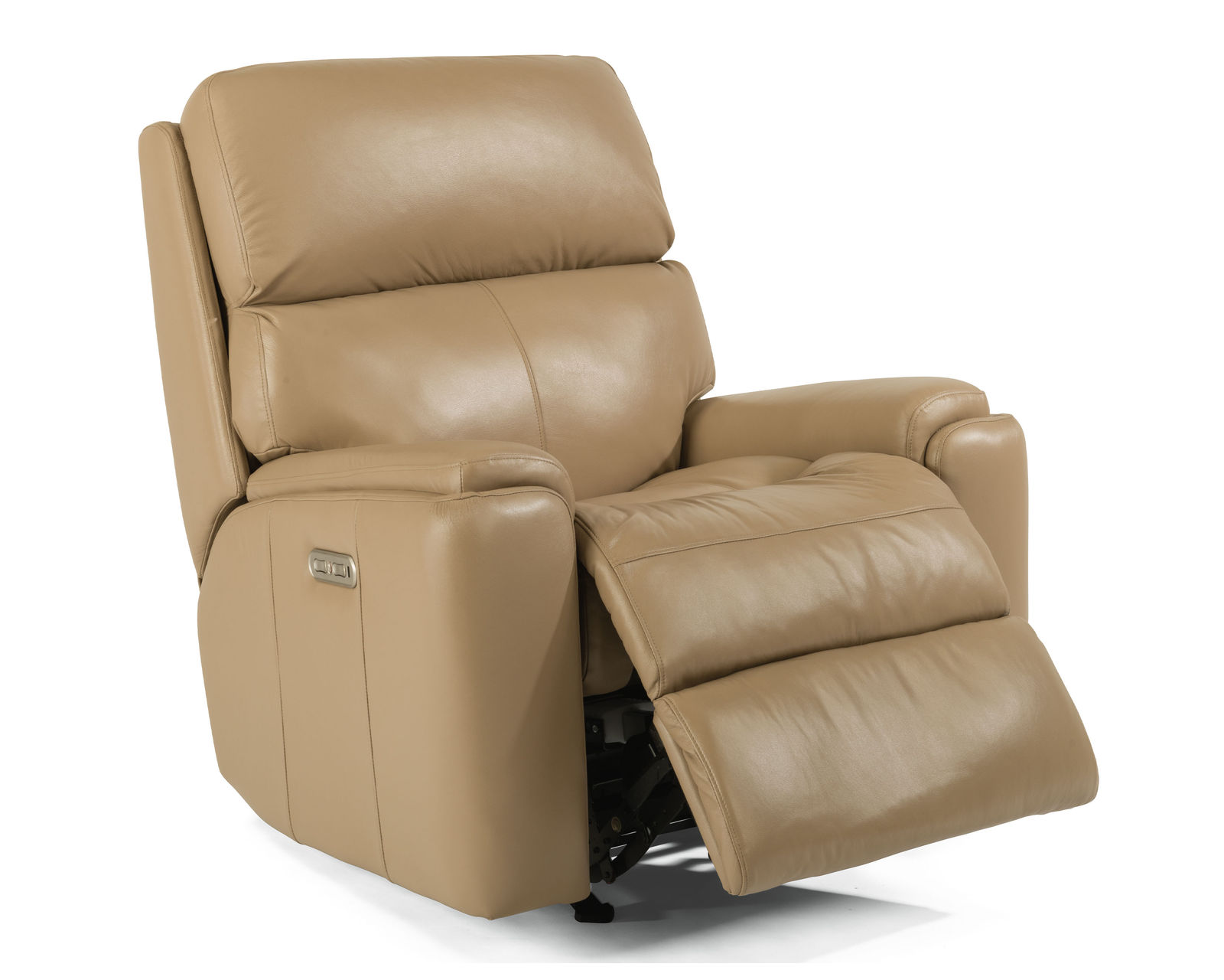 Rio Leather Recliner or Rocker Recliner (Colors Available) - Swivel Gliding Recliner Also Available