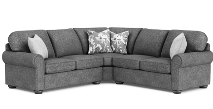 Layout P: Three Piece Sectional 102" x 102"