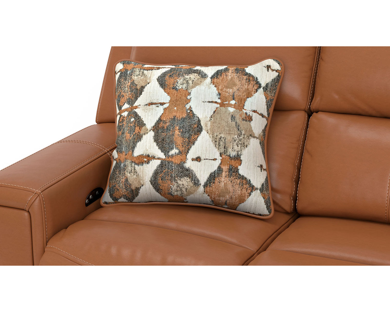 Arezzo 87" Zero Gravity Power Headrest Power Reclining Leather Sofa (2 colors) - Deep Comfort. Lasting Support.