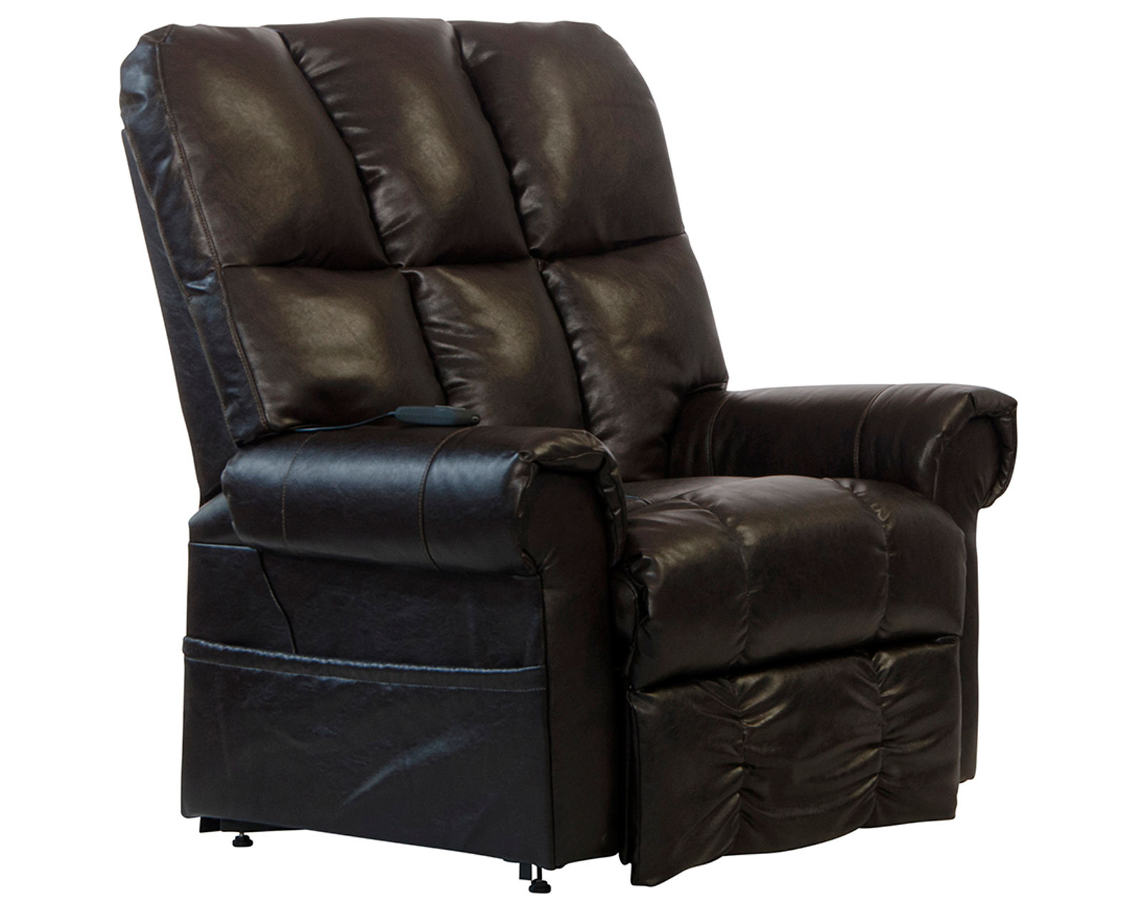 Stallworth Big Man’s Heavy-Duty Power Lift Full Lay-Out Chaise Recliner 450 Pounds Rated (2 colors) - The Power to Relax. The Confidence to Rise.