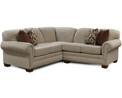 Monroe Stationary Sectional  (+101 Standard and Performance Fabrics)