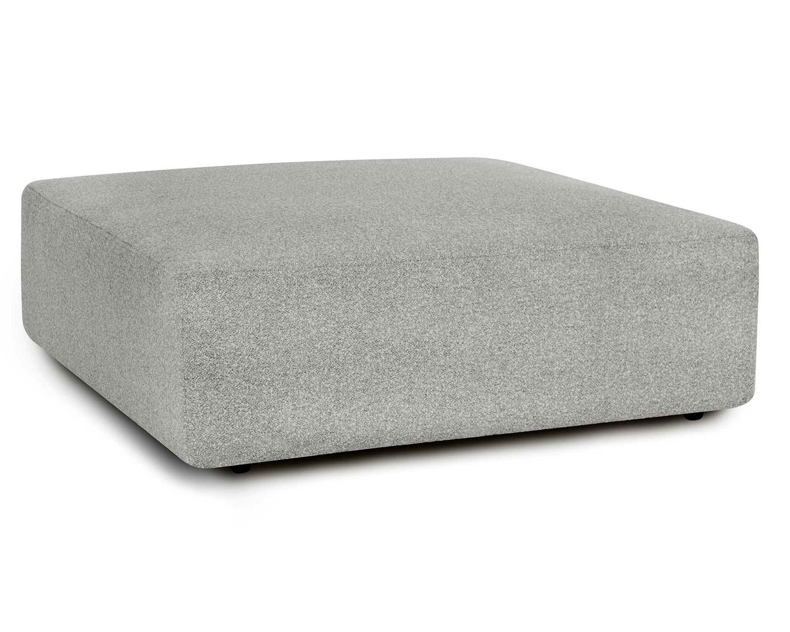 Meade 961 Modular Sectional (Modern Scale. Incredible Comfort) - Meade 50" Square Cocktail Ottoman