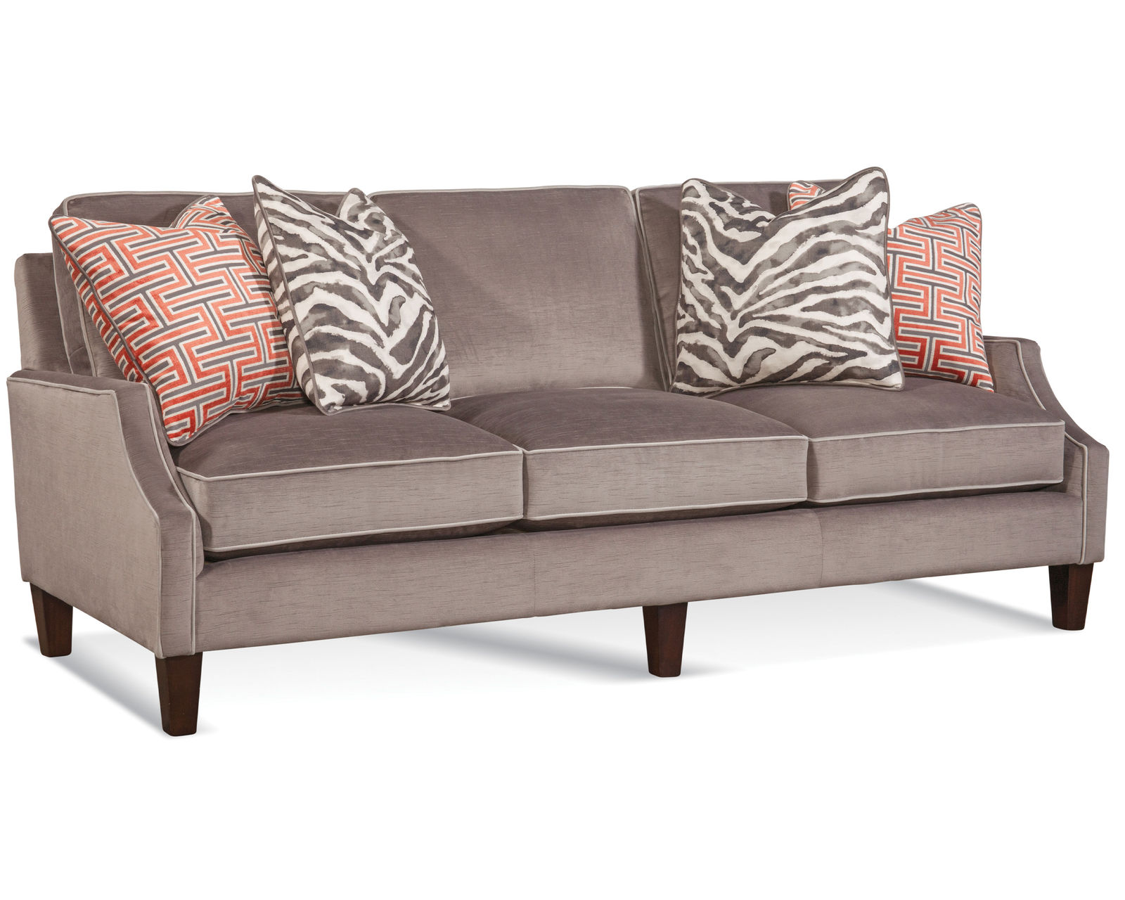 Urban Options A612 Stationary Sofa - 77" or 83" (Custom fabrics) - Bench seat cushion also available