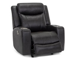 Edison Power Rocker Recliner w/ Wireless Charging Slot, Cupholder & USB (+2 colors)									