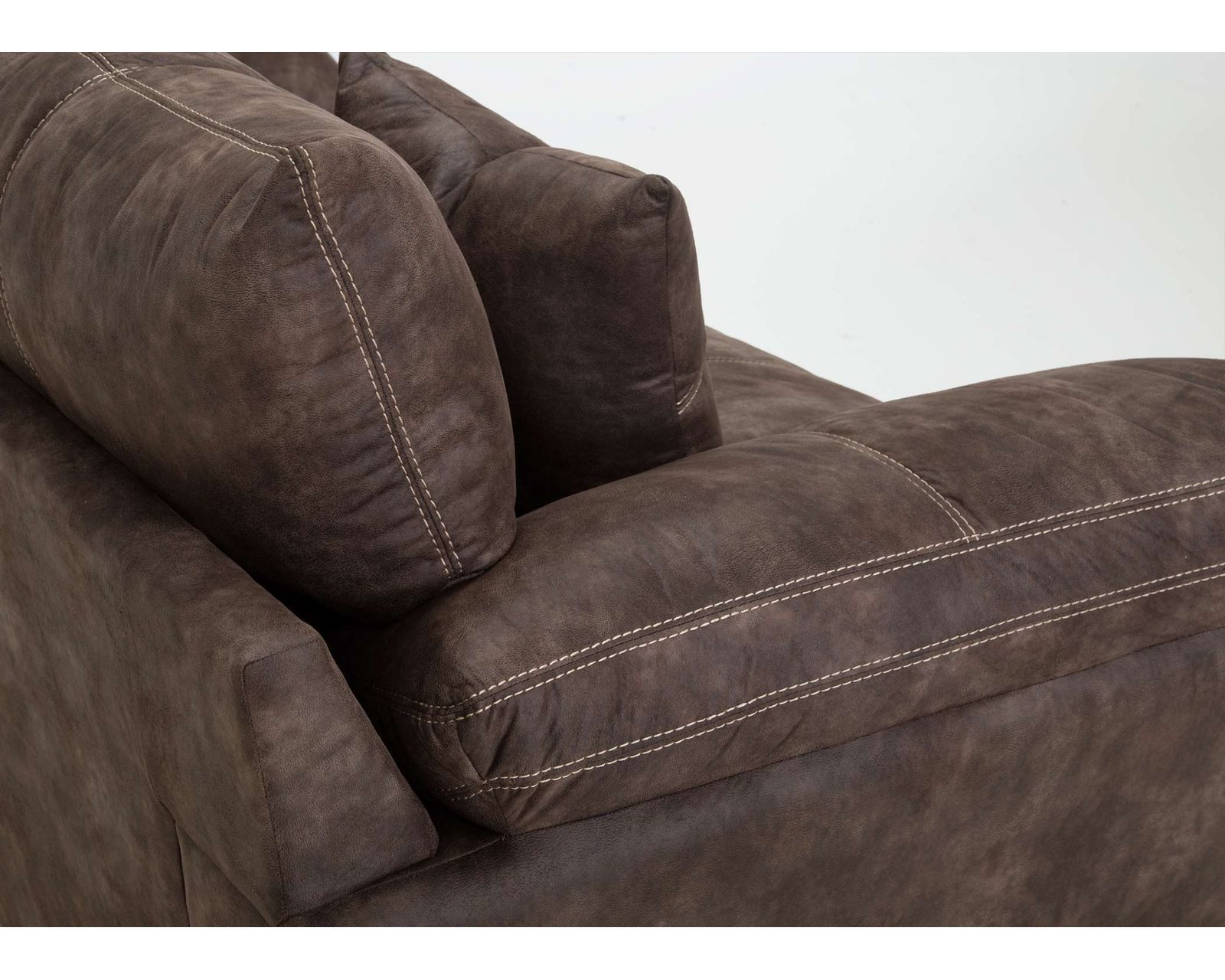 Teagan 840 Three Piece Sectional (Best-Selling Comfort. Leather-Like Style) - Luxury Made Livable. Design Made Easy.