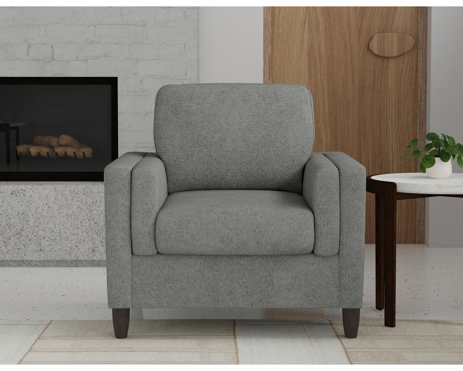 Thomas 5350 Mid Century Sofa (+100 fabrics) 85" - Thomas 5350 Mid Century Chair