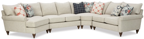 Layout O: Four Piece Sectional 144" x 95"
