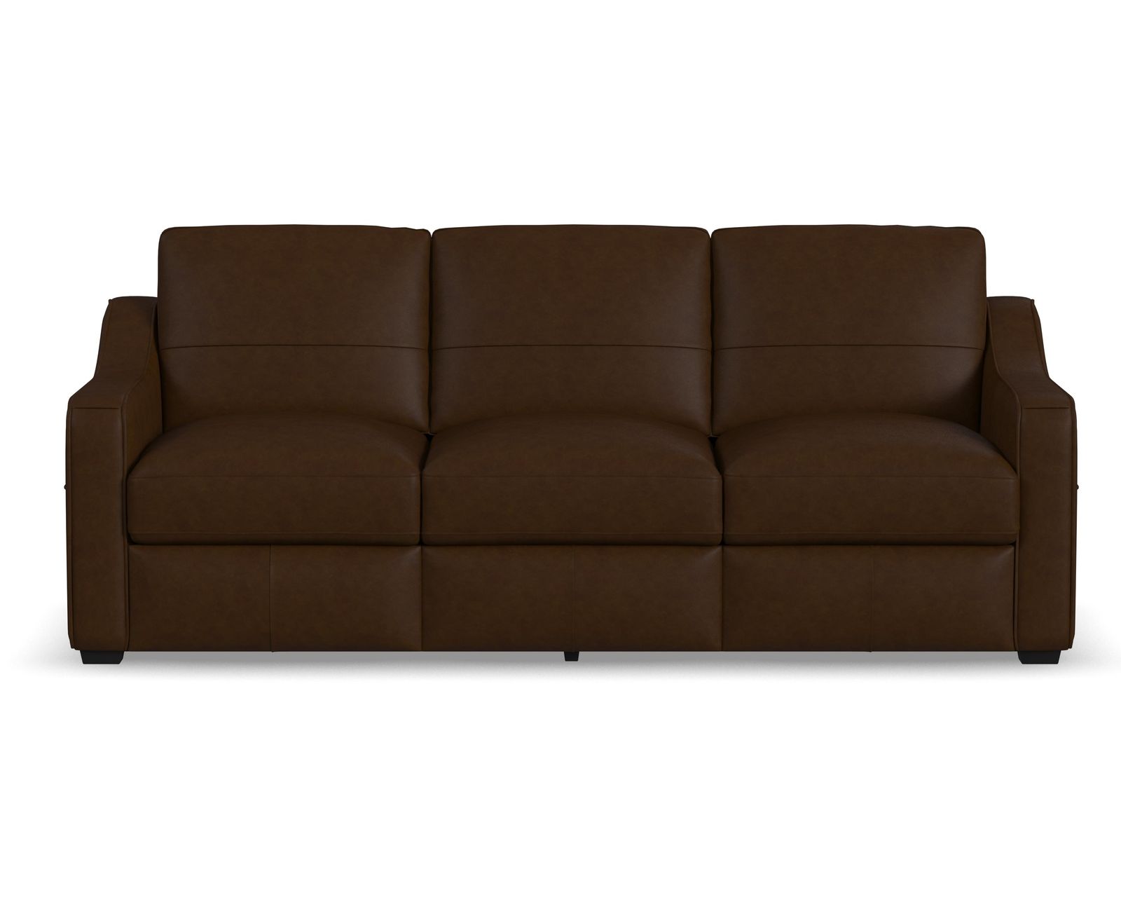 Hudson 98" Leather Sofa (2 leather colors) - Hudson 98" Leather Sofa