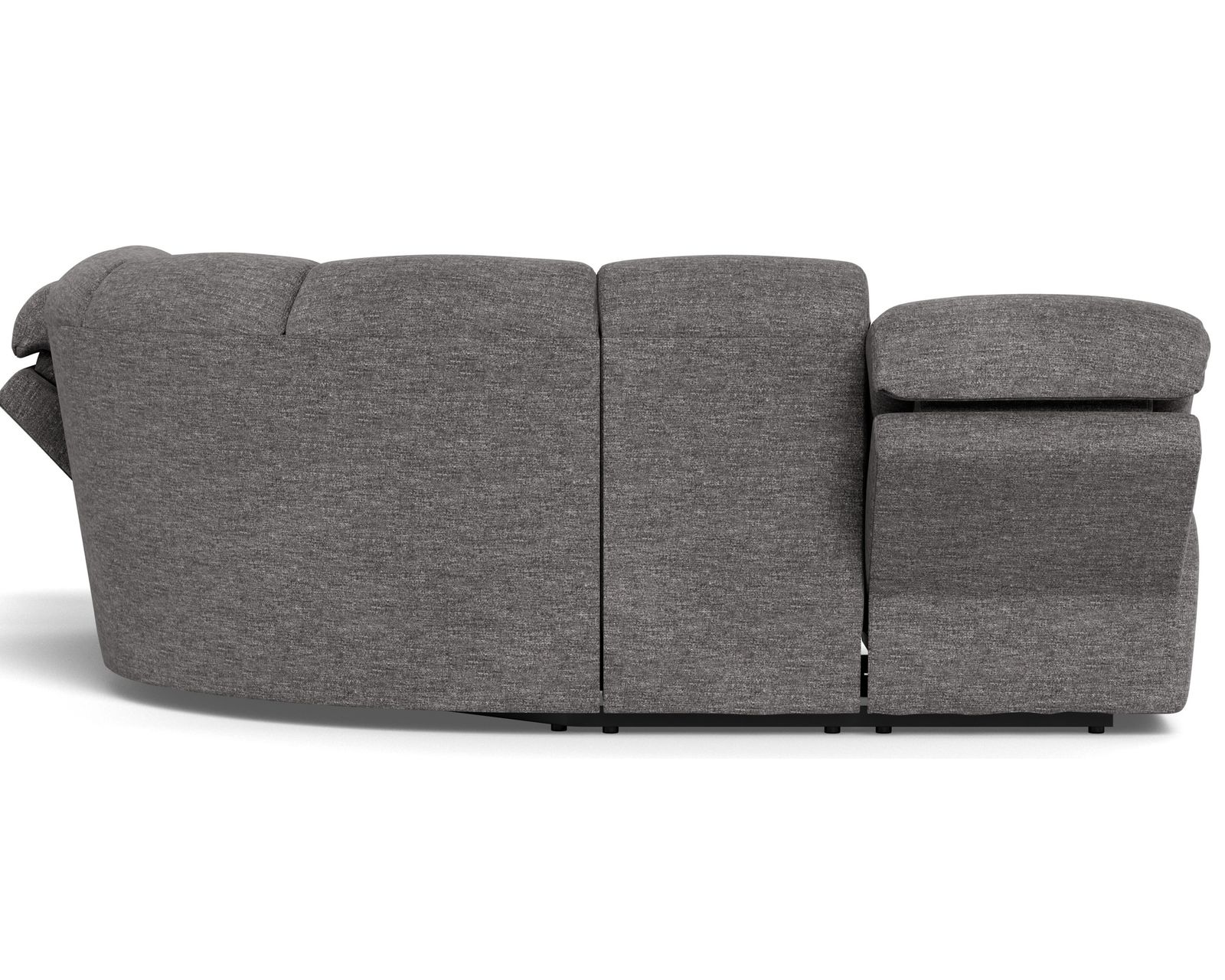 Keiran Power Headrest Power Reclining Sectional (+200 colors) - Layout A: Five Piece Reclining Sectional 110" x 110" (2 recliners)