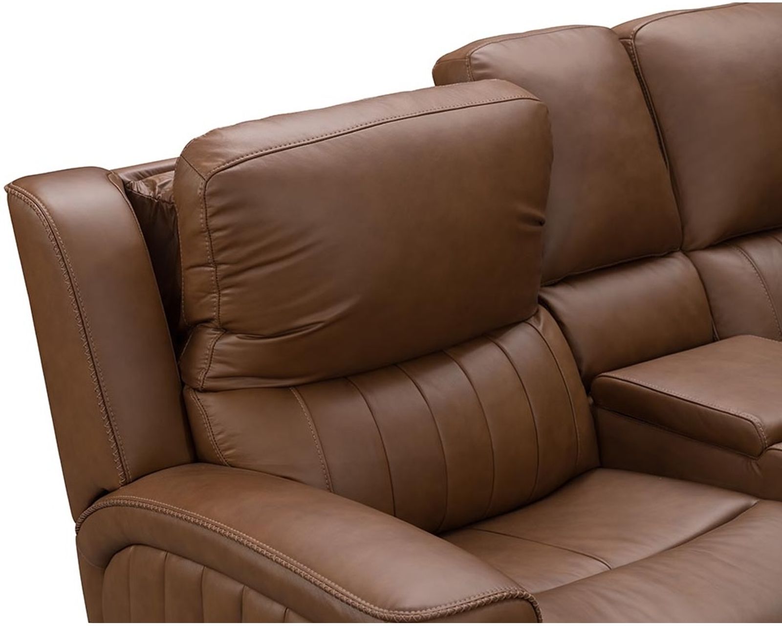 Pierce 87" Zero Gravity Power Reclining Sofa w/Power Head Rests, Power Lumbar & Drop Down Table w/2 Cup Holders (Cinnamon)In stock