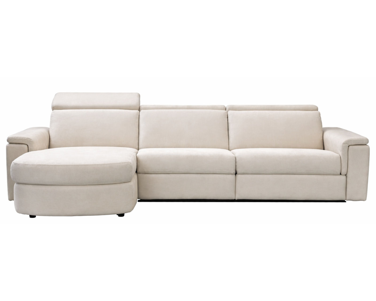 Zoe 3011 Power Headrest Power Reclining Chaise Sectional (standard and wide seat widths) +140 leathers - Endless Custom Options. One Perfect Fit.