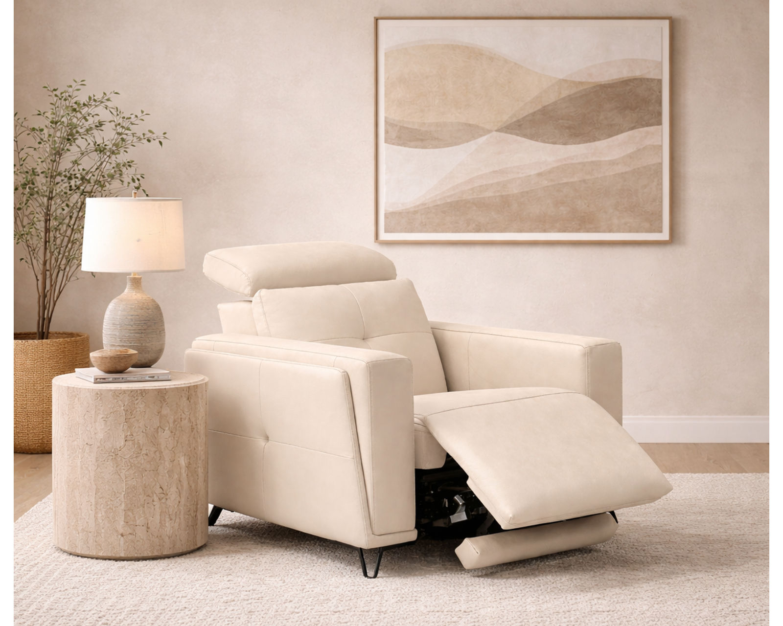 Mackenzie Dual Power Reclining Sofa — Available in Standard & Wide Cushions, 140+ Leather Options, and 80", 84", or 112" Widths - Crafted to Last. Designed to Impress.