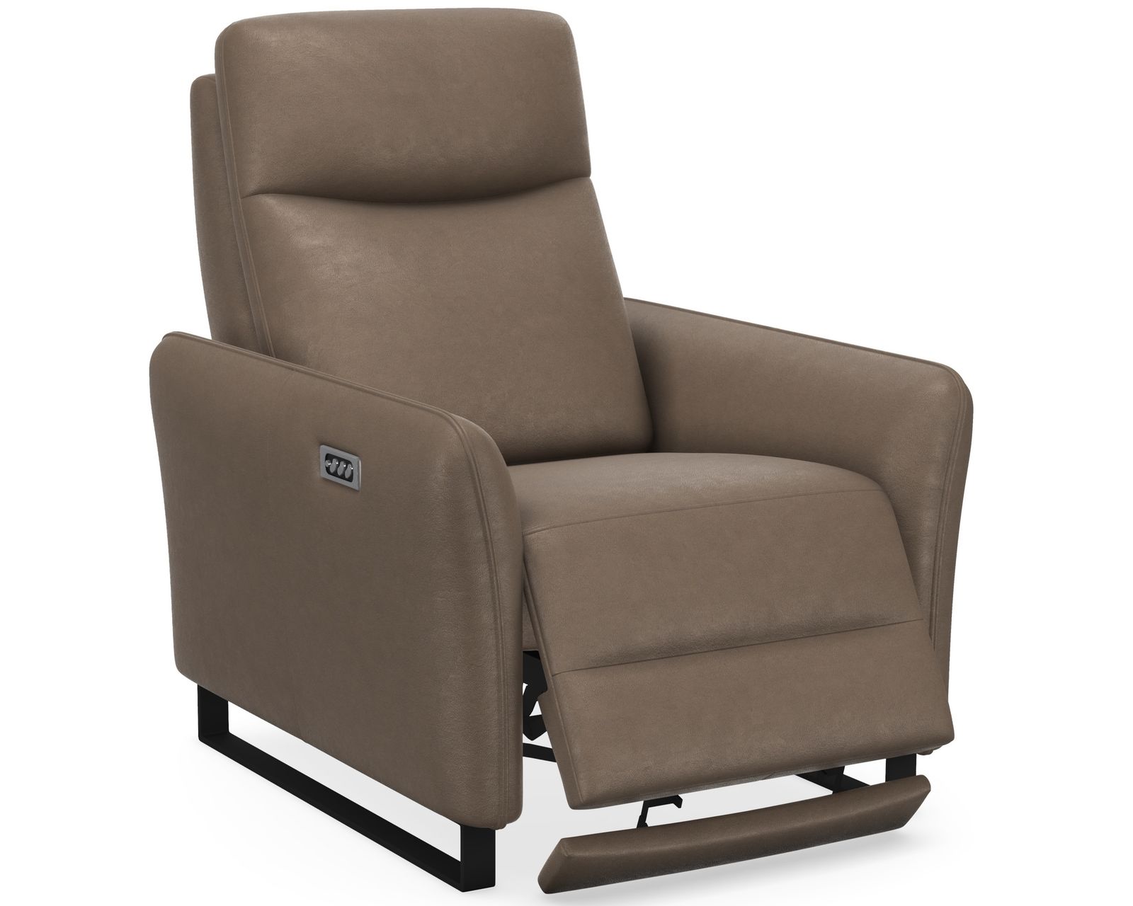 Flora Dual Power Reclining Sofa — Available in Standard & Wide Cushions, 140+ Leather Options, and 75", 80", or 107" Widths - Endless Custom Options. One Perfect Fit.