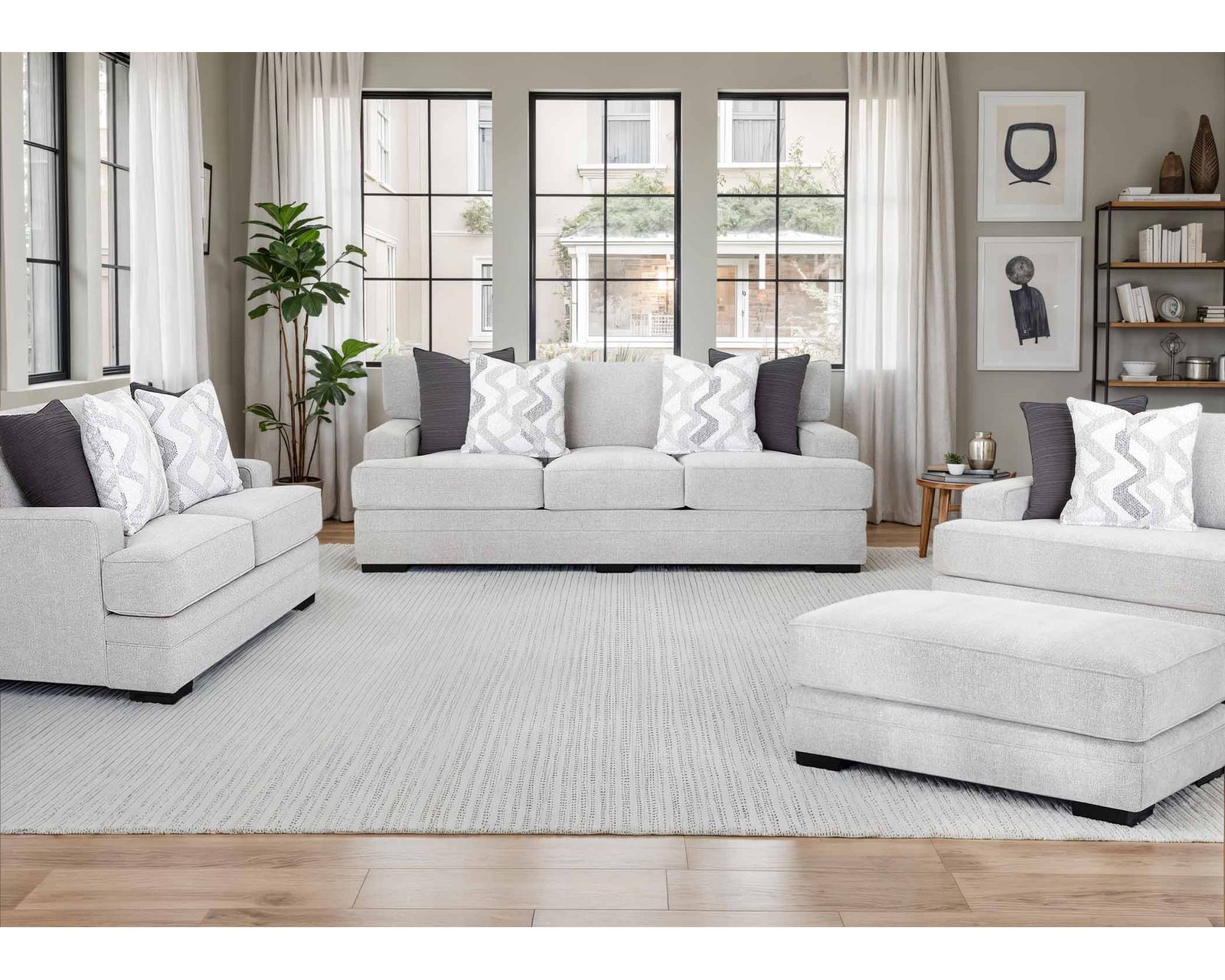 Stella 101.5" Extra Wide Sofa (Designer Style. Extra-Wide Comfort. Made for Everyday Living) - Professionally Designed. Beautifully Coordinated. Affordably Yours.