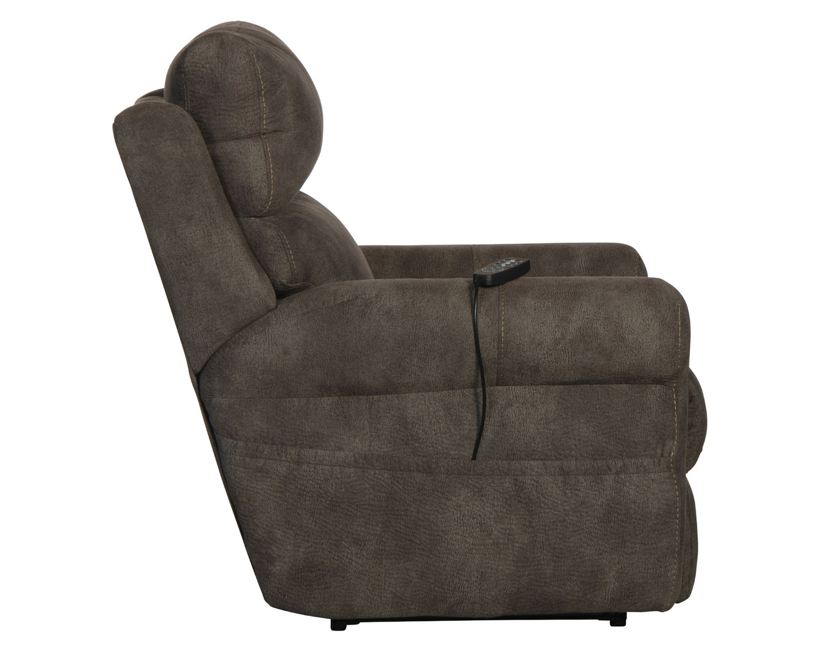 Tranquility 87" Power Reclining Lay Flat Sofa with Power Headrests, Deep Tissue Massage, Heat & Center Drop-Down Table (includes pillows) - Made for Life's Best Moments.