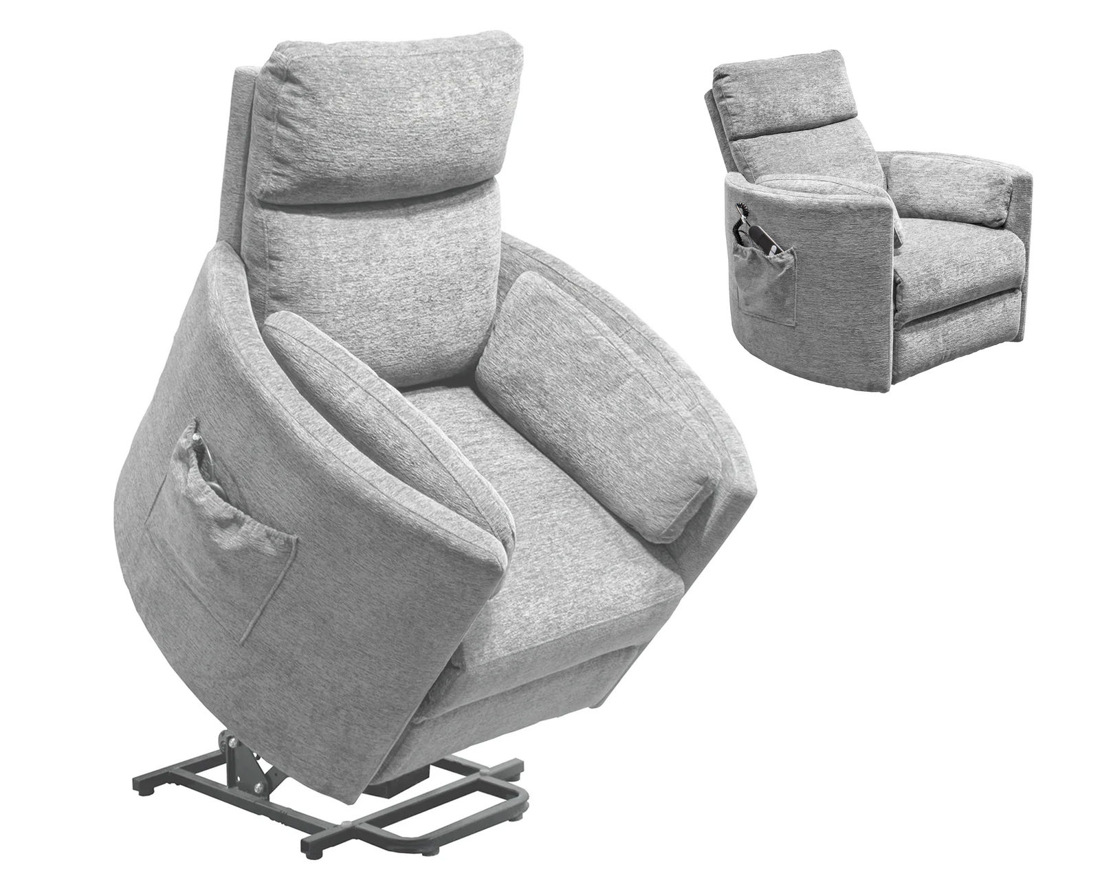Radius Power Recliner Power Lift Recliner Mineral (350 lbs.) In stock - Fast shipping