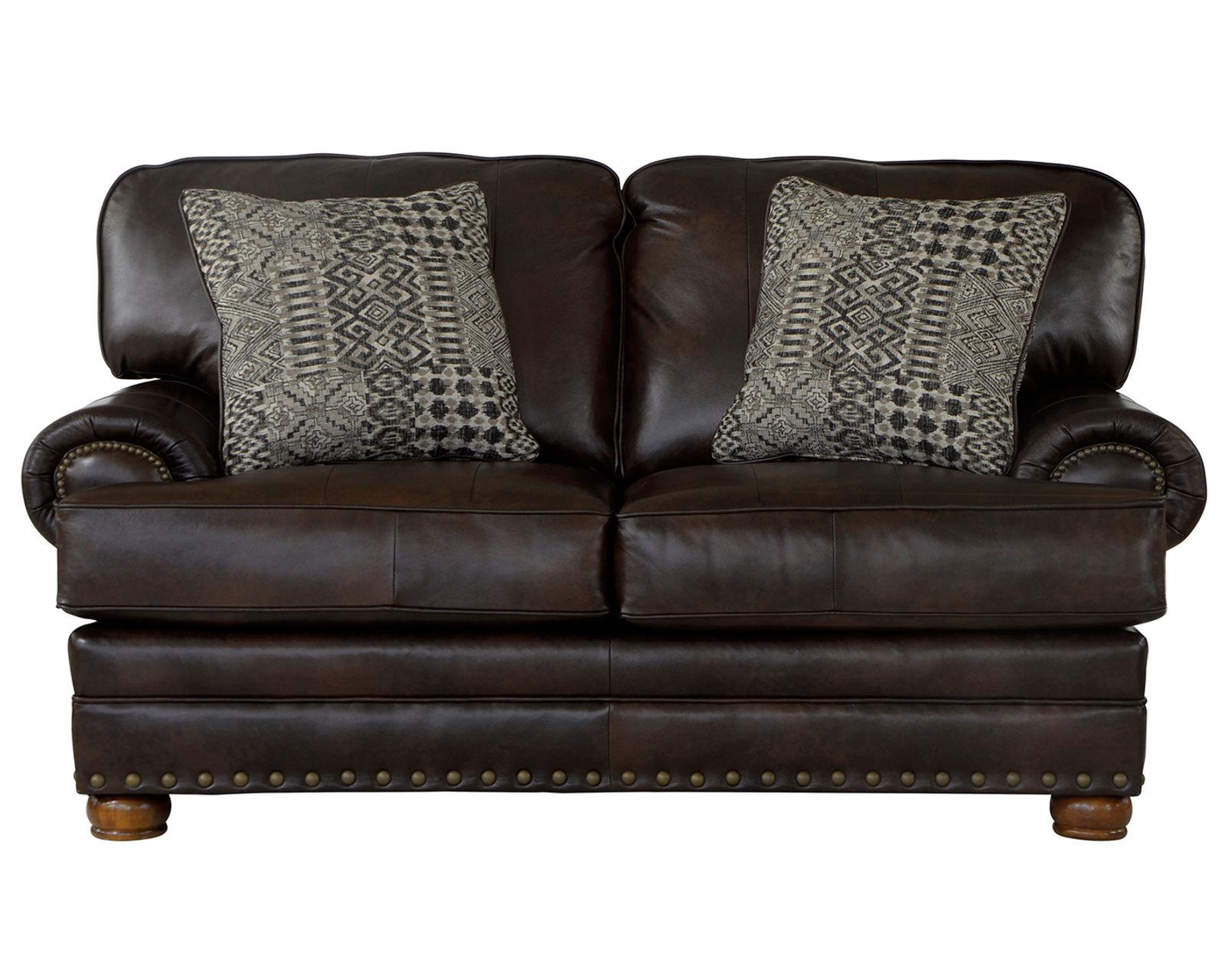 Roberto 94" Top Grain Leather Touch Sofa (Includes Pillows) In stock - Roberto 70" Leather Loveseat