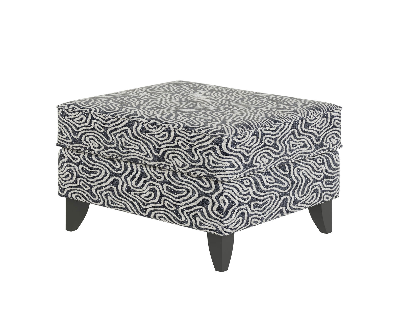 Starter Mineral 86" Sofa Chaise (Includes Pillows) - Riverbend Lapis Ottoman