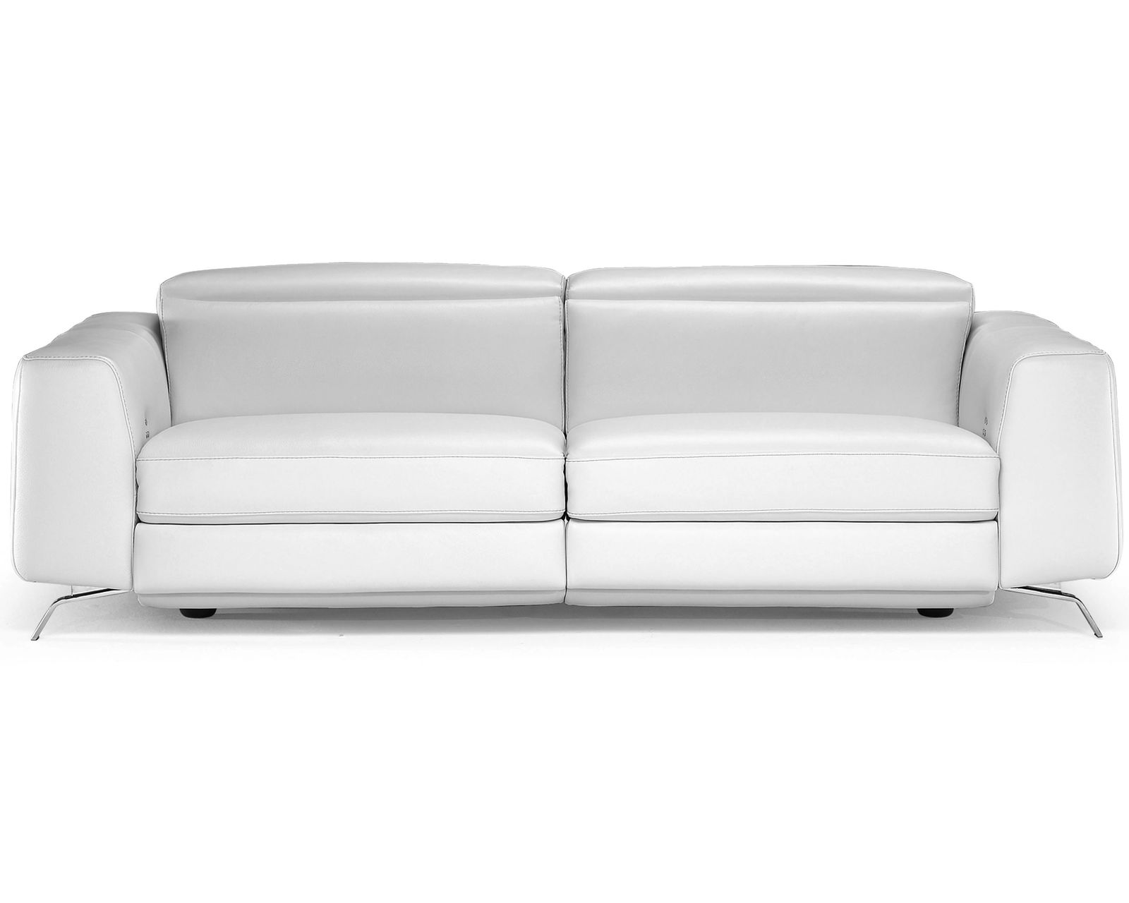 Pensiero B795 Stationary Sofa (83" or 93") (+45 fabrics) - Piping details and single top stitches contribute to a slender line