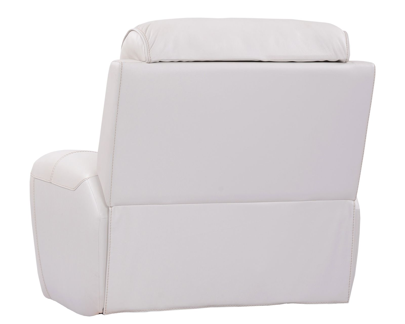Empire Leather 87" Power Headrest Power Reclining Sofa Ivory (In stock - Fast shipping) - Empire Power Headrest Power Recliner