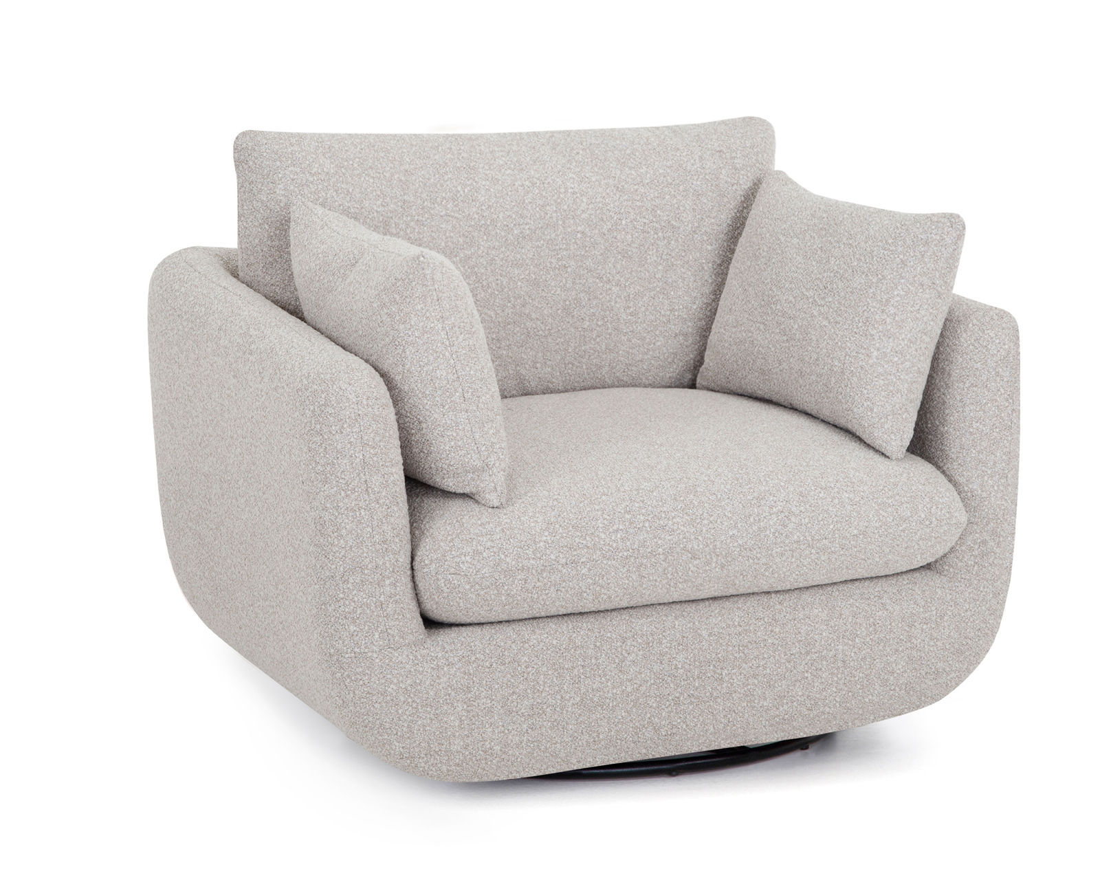 Darcy 972 Stationary Sectional - Darcy Swivel Accent Chair