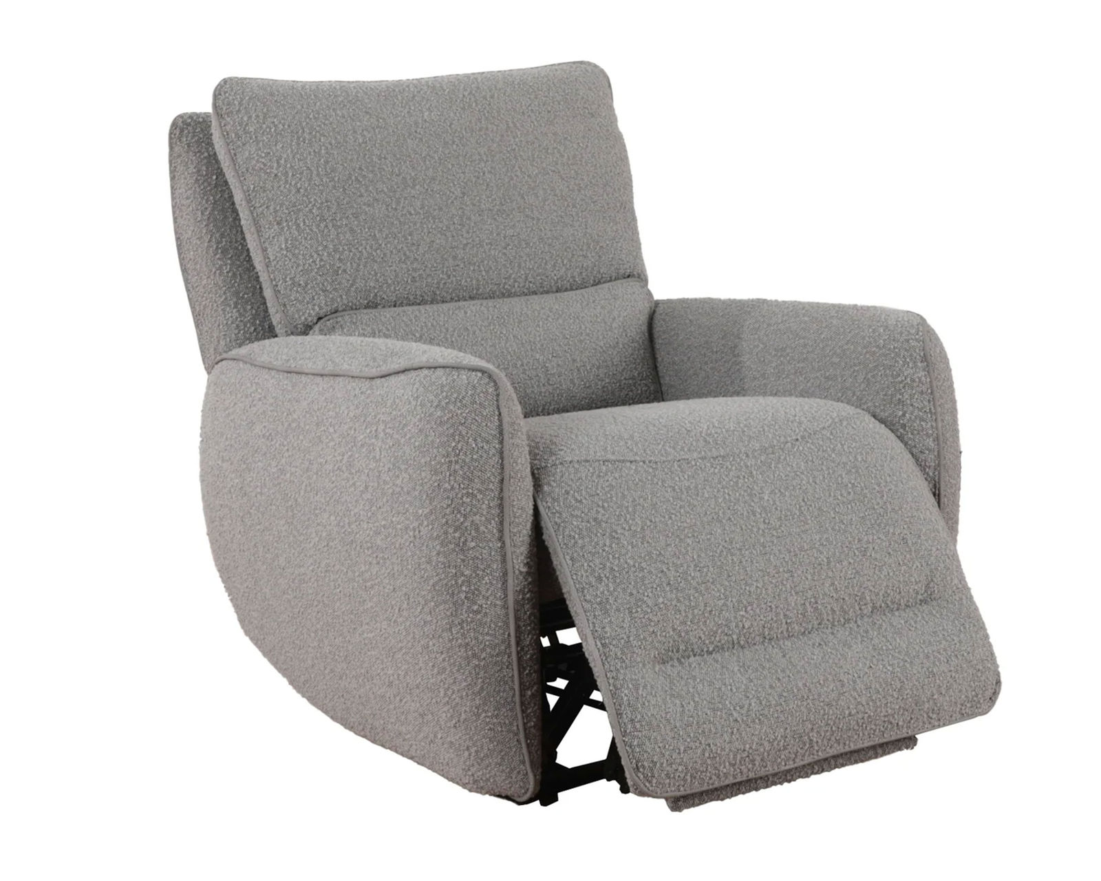 Stellar Zero Gravity Power Headrest Power Recliner Smoke (In stock - Fast shipping) - Stellar Zero Gravity Power Recliner