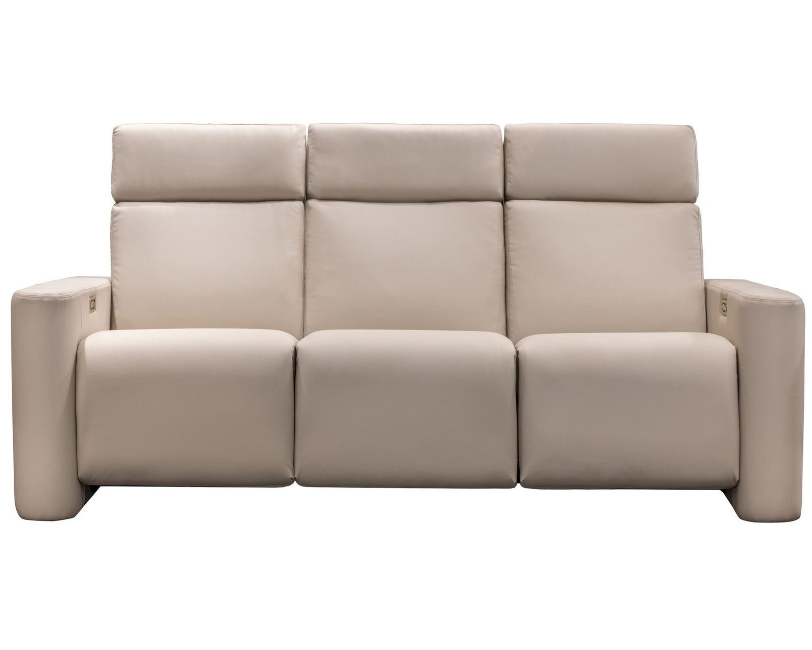Fiona Dual Power Reclining Sofa — Available in Standard & Wide Cushions, 140+ Leather Options, and 78", 83", or 110" Widths