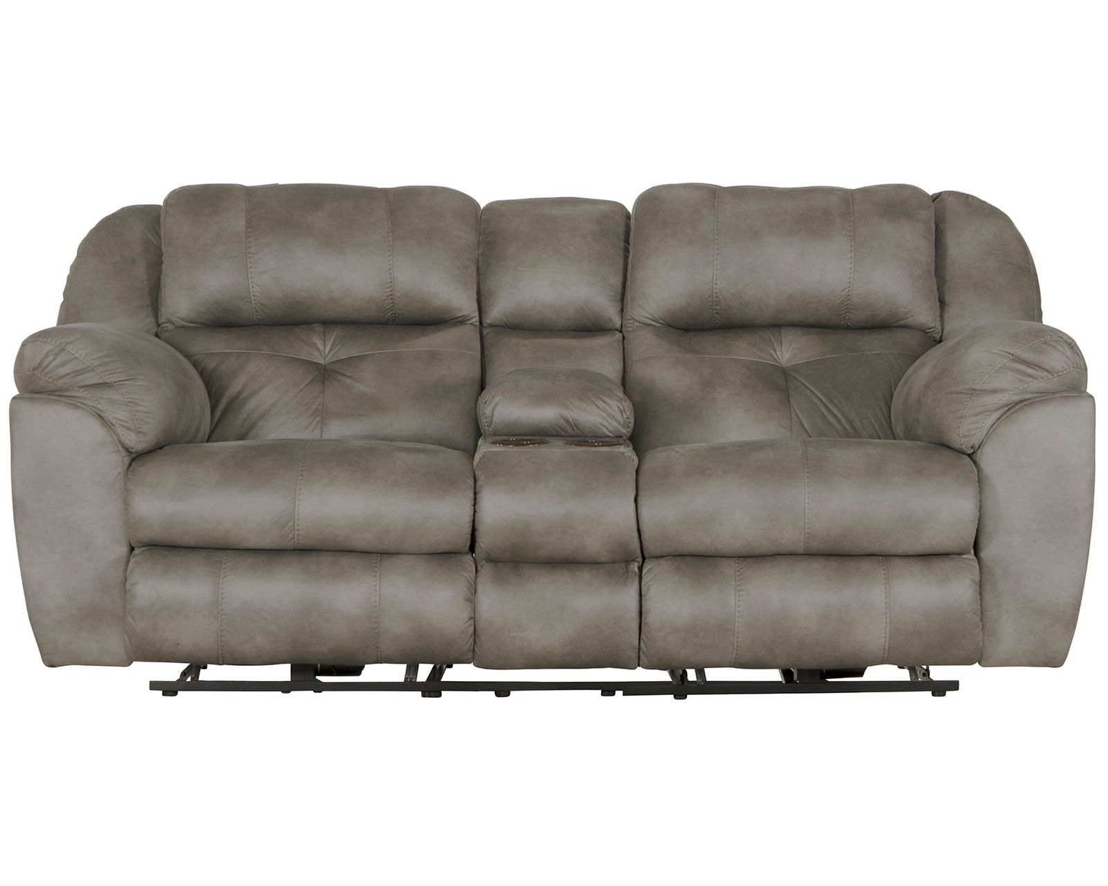 Ferrington 90" Lay Flay Power Headrest Reclining Sofa (2 colors)  - 	Ferrington 89" Power Headrest Power Lay Flat Reclining Console Loveseat